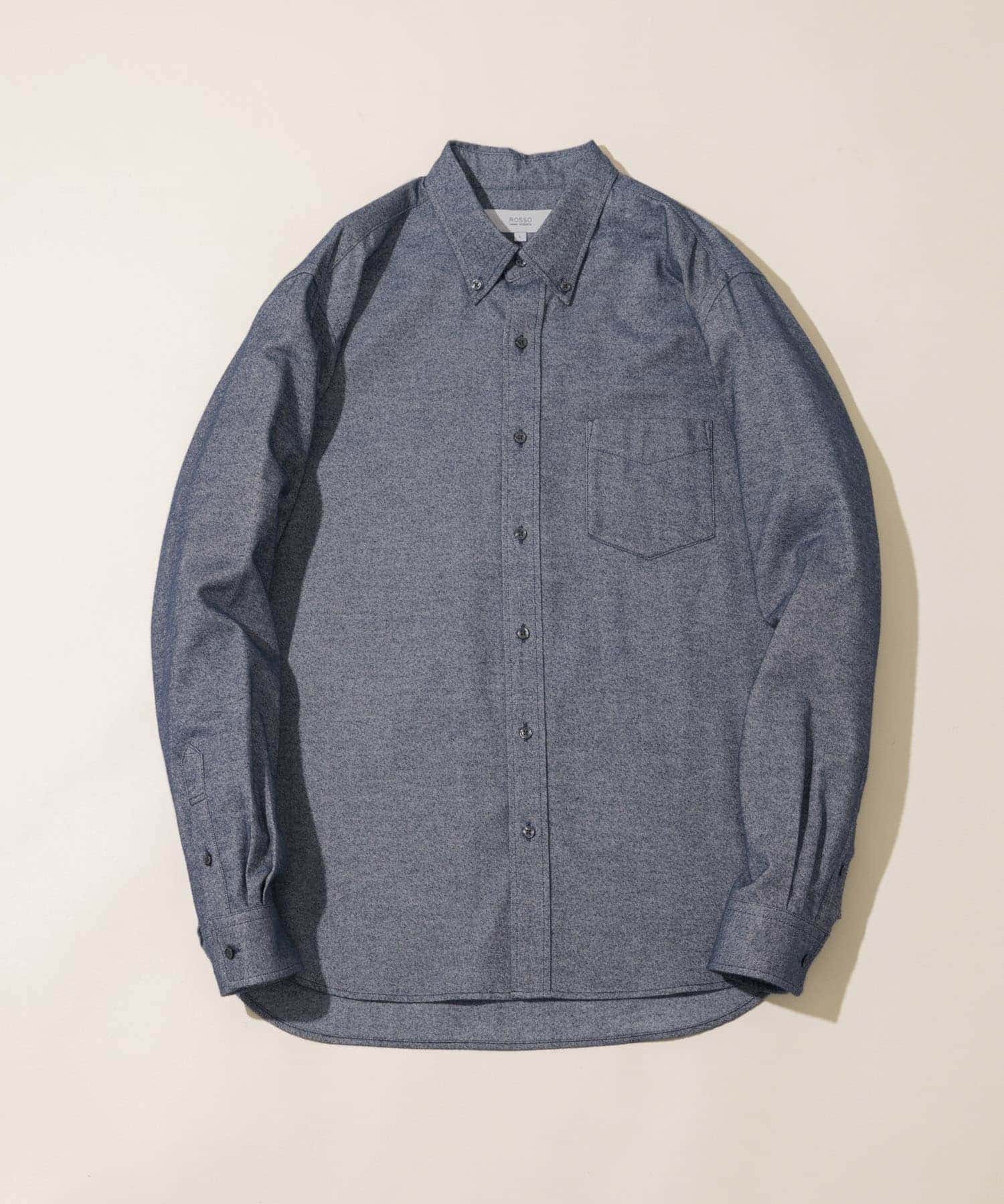 『抗菌 / 防臭』『XXLサイズあり』ハイパフォーマンスフランネルシャツ NAVY S