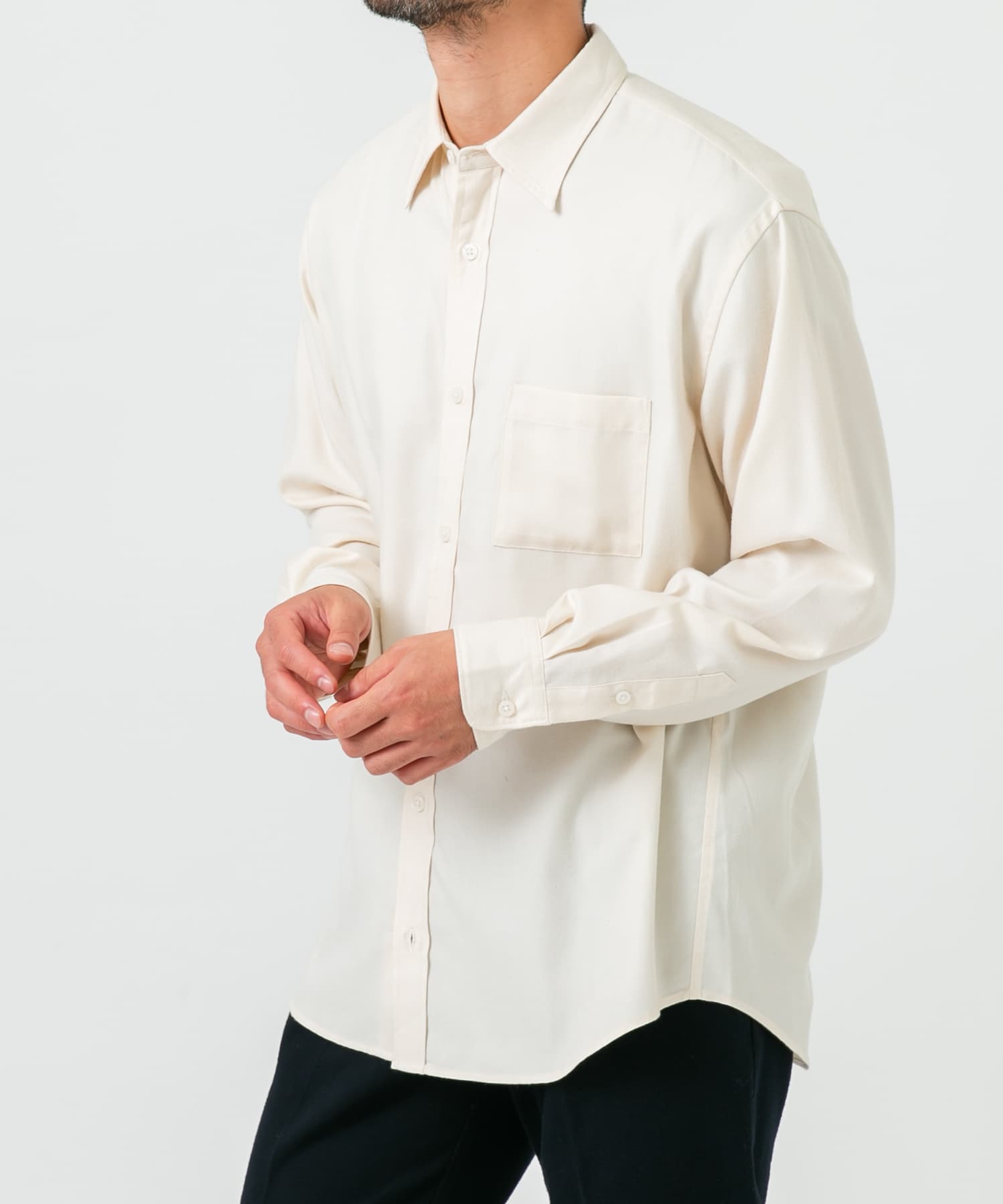 身長：173cm サイズ：L