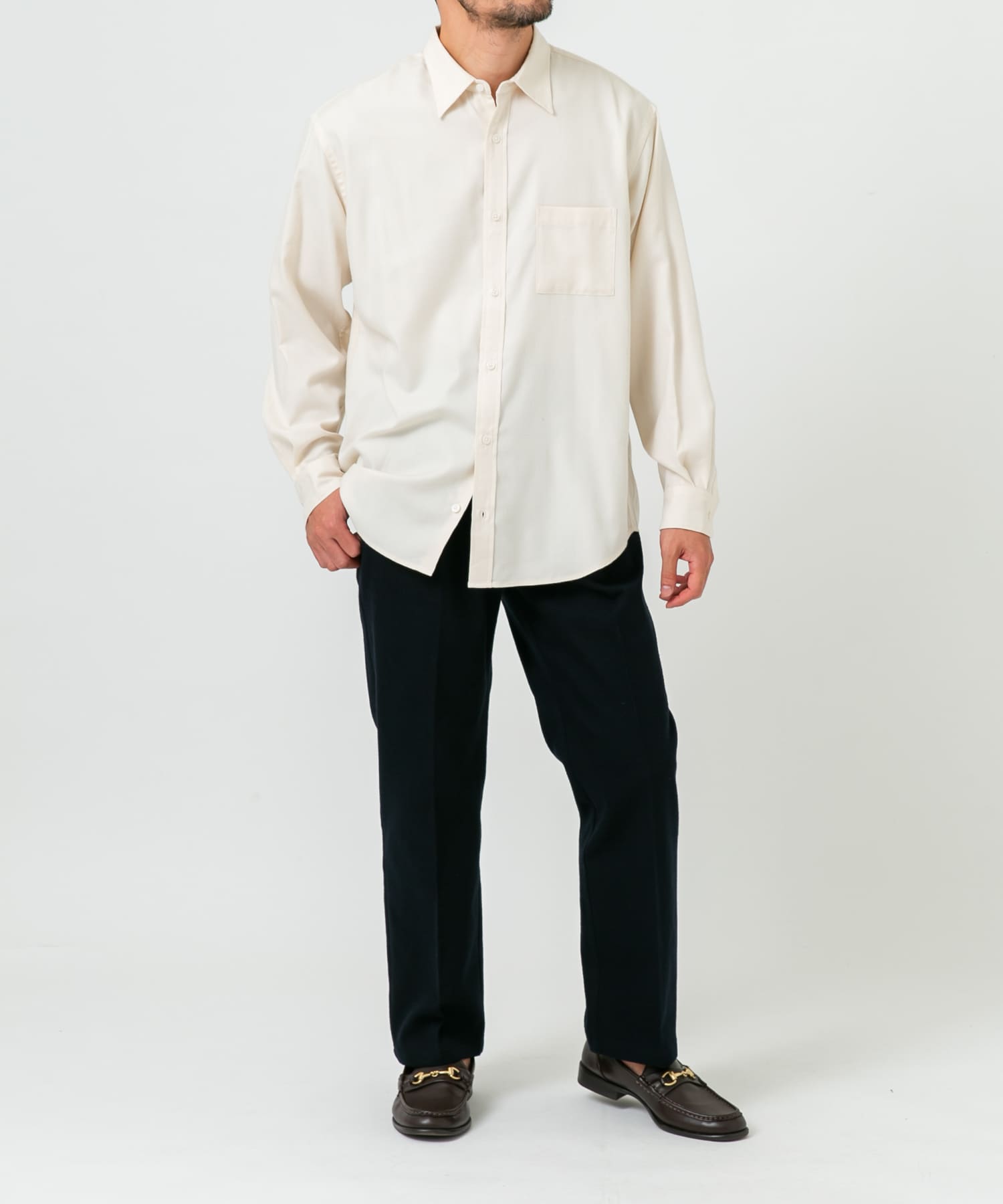 身長：173cm サイズ：L