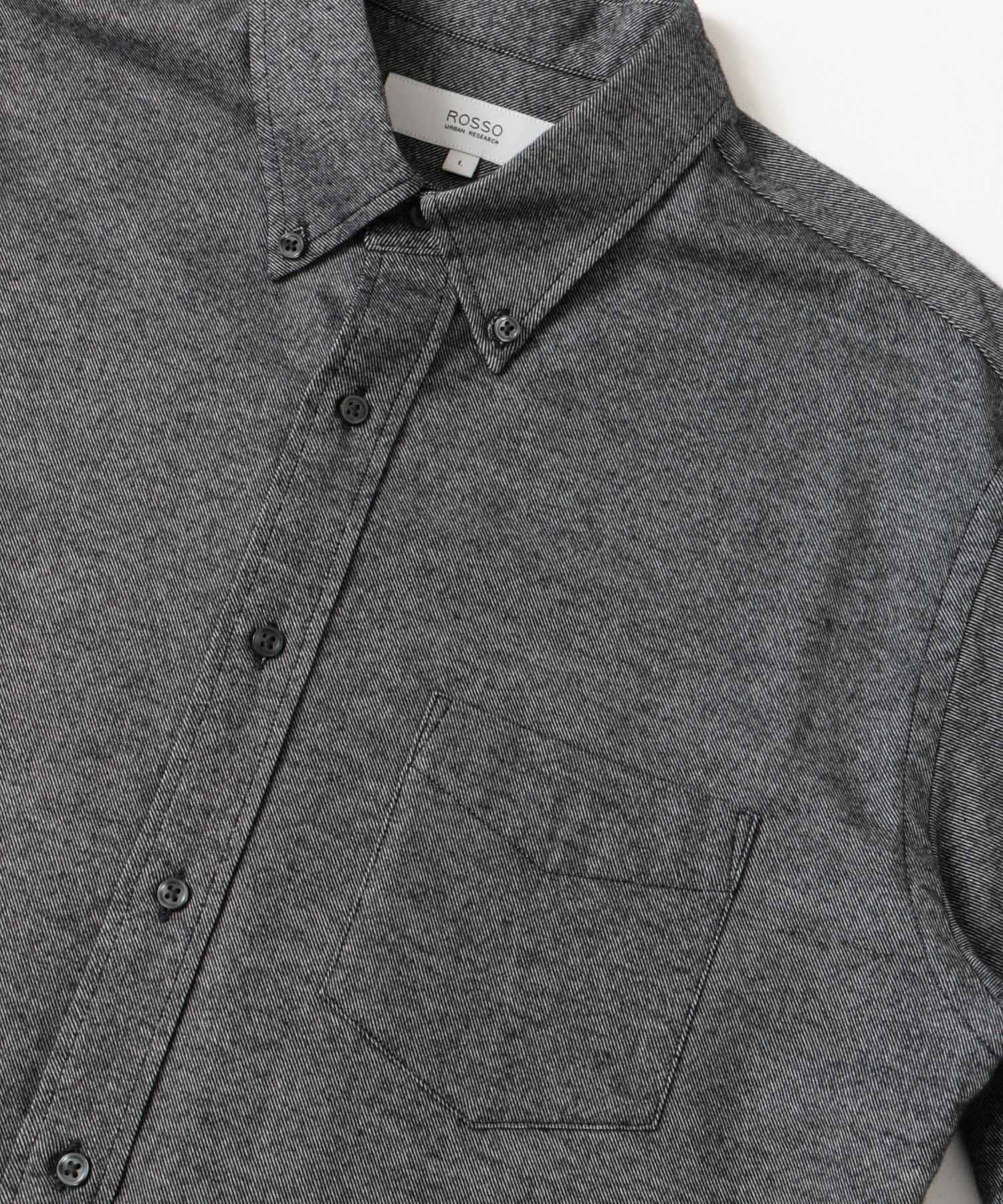 『抗菌 / 防臭』『XXLサイズあり』ハイパフォーマンスフランネルシャツ BLACK S