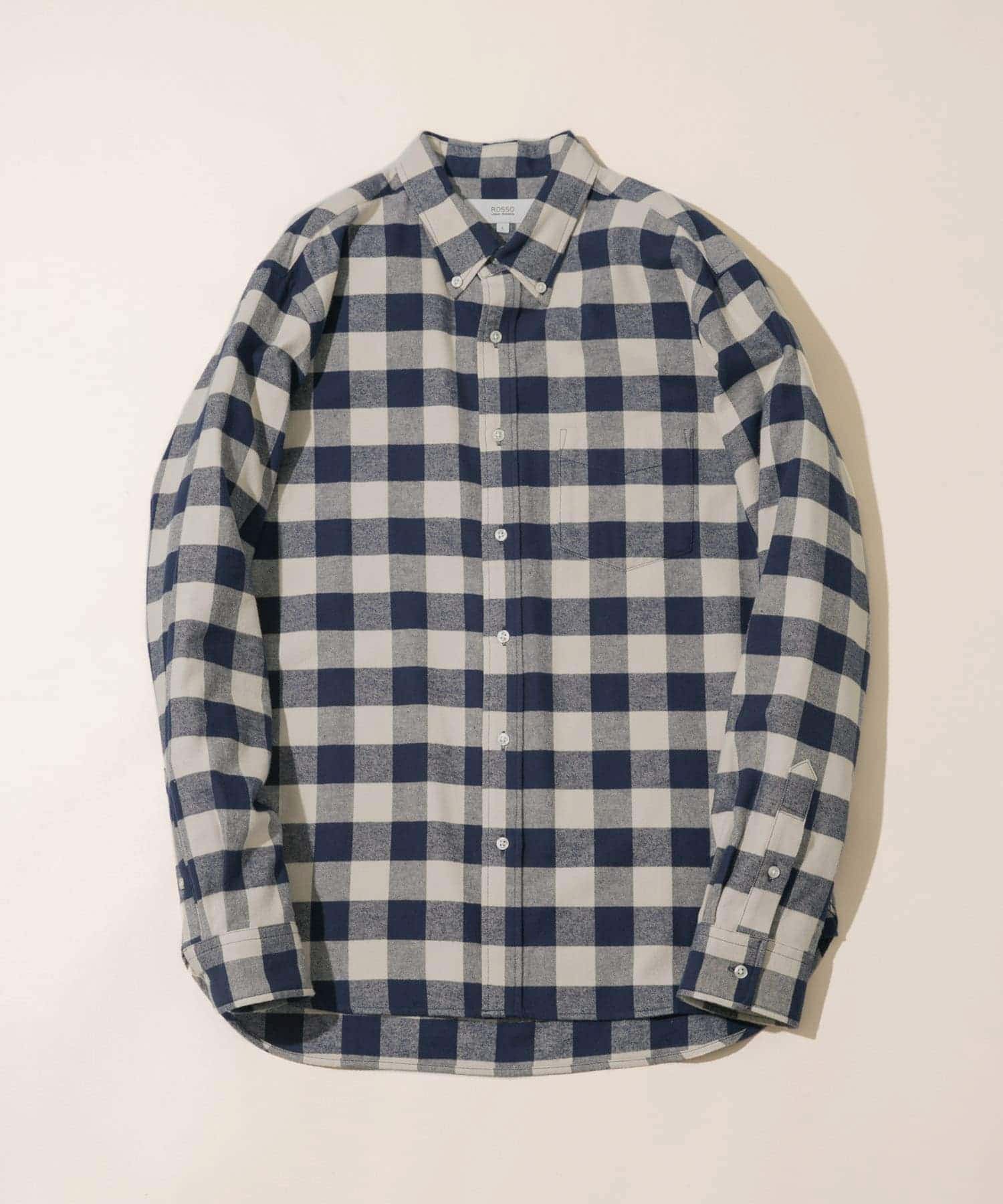 『抗菌 / 防臭』『XXLサイズあり』ハイパフォーマンスフランネルシャツ NVY CHECK S