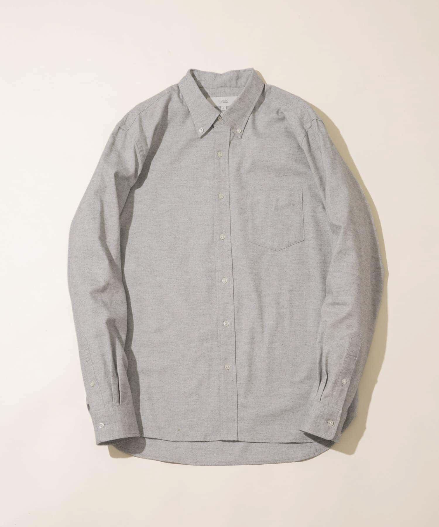 『抗菌 / 防臭』『XXLサイズあり』ハイパフォーマンスフランネルシャツ GRAY S