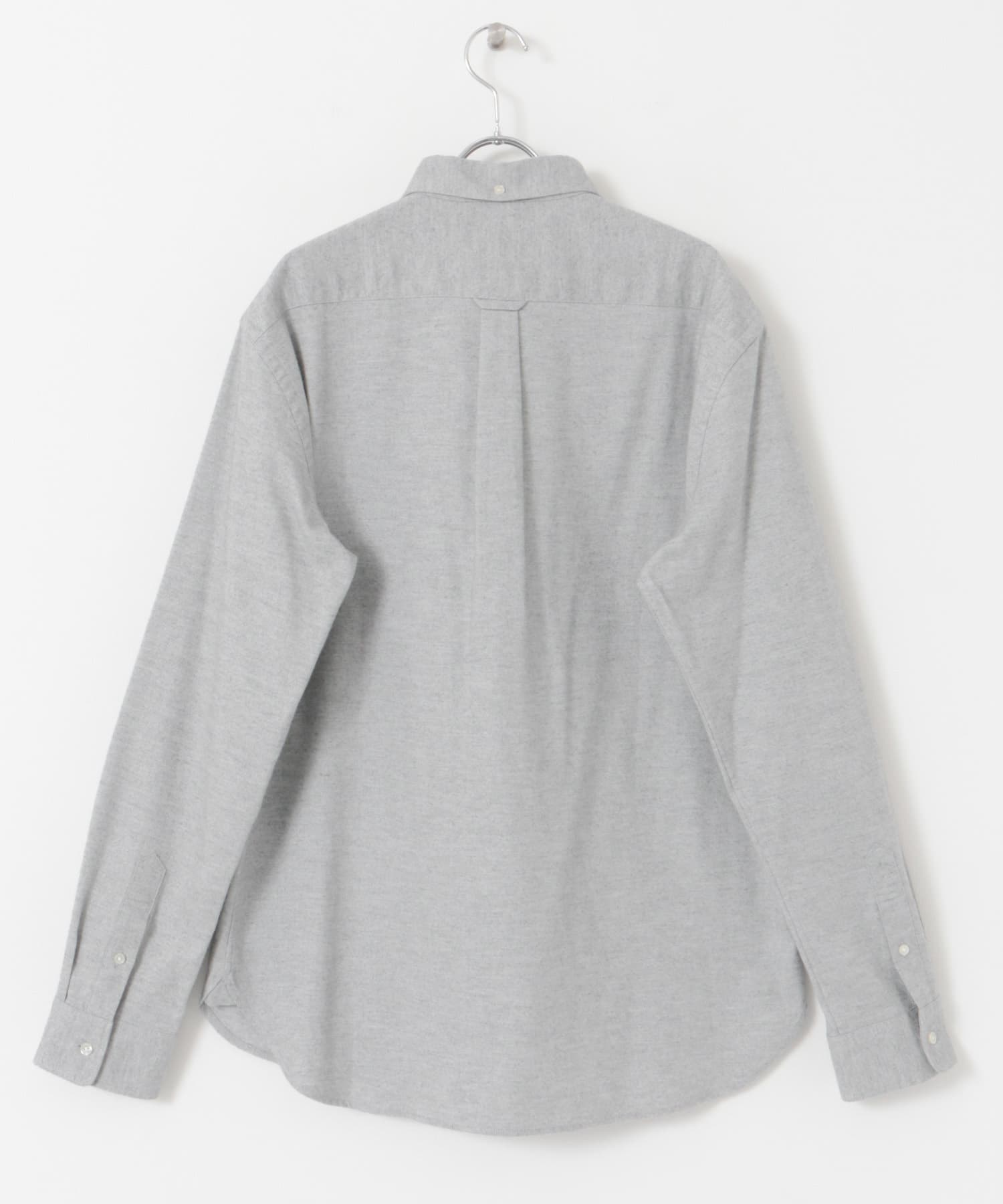 『抗菌 / 防臭』『XXLサイズあり』ハイパフォーマンスフランネルシャツ GRAY S