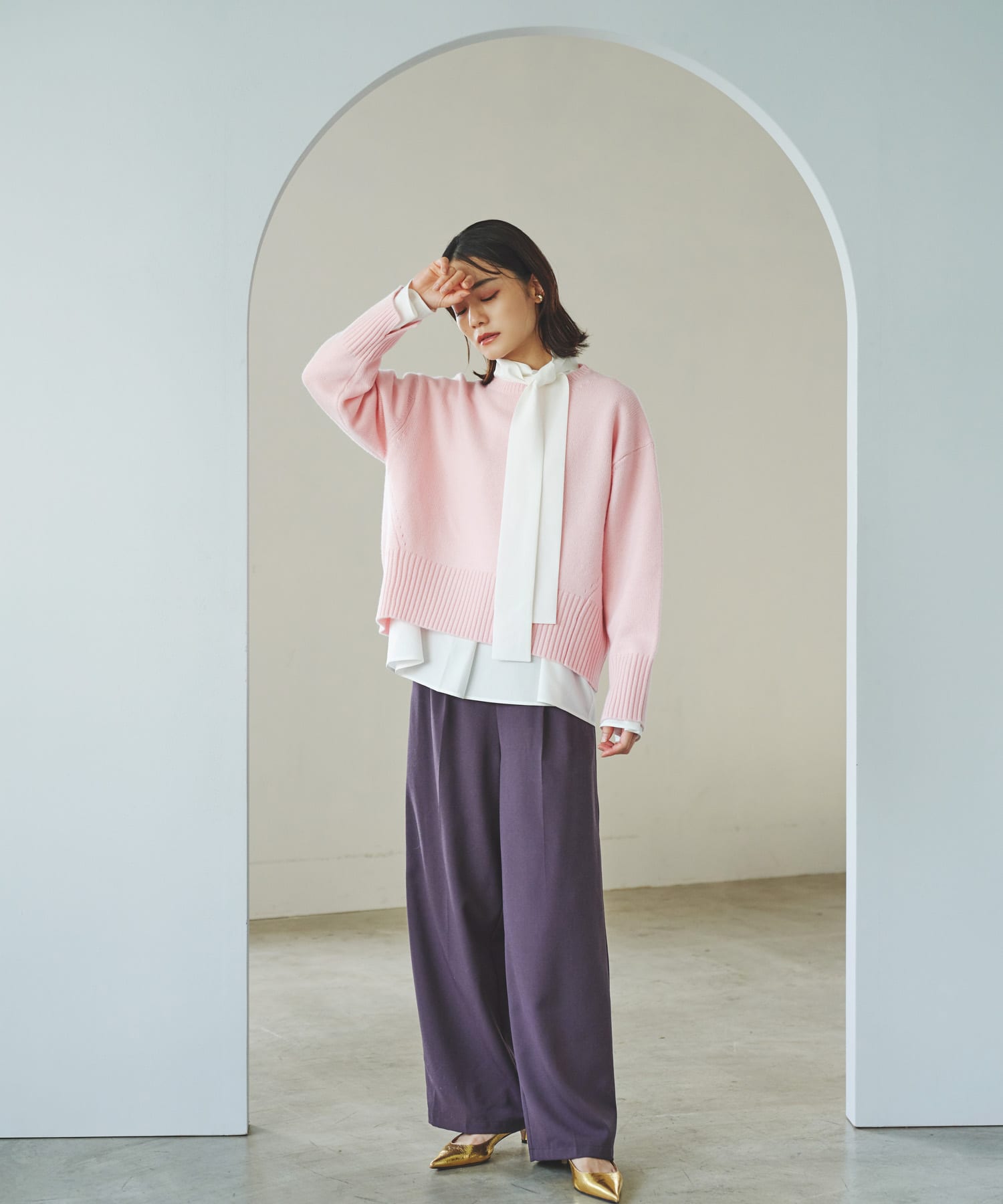 身長：163cm サイズ：FREE