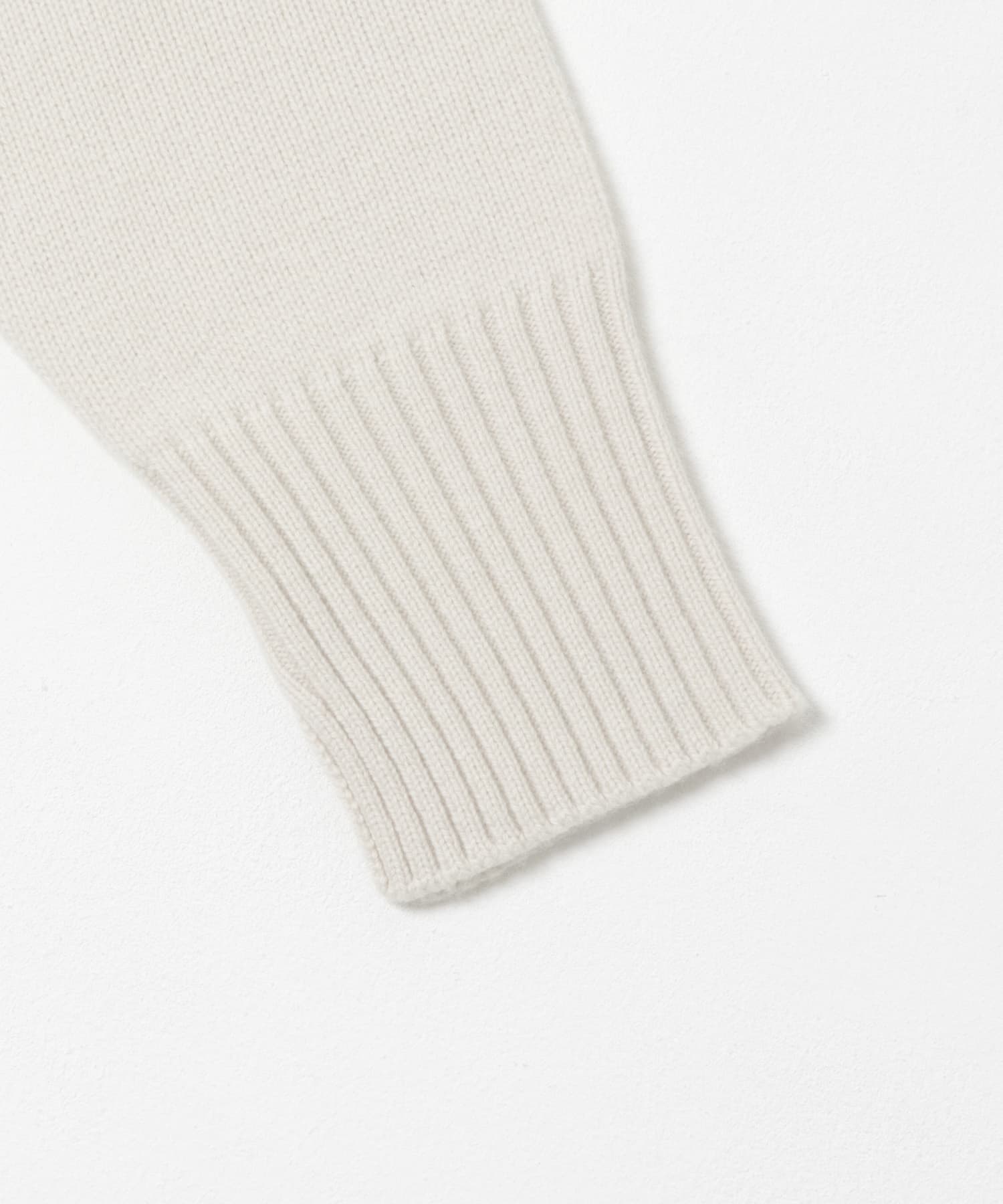 『WEB/一部店舗限定』エクストラファインシームデザインニット PEARLWHITE FREE