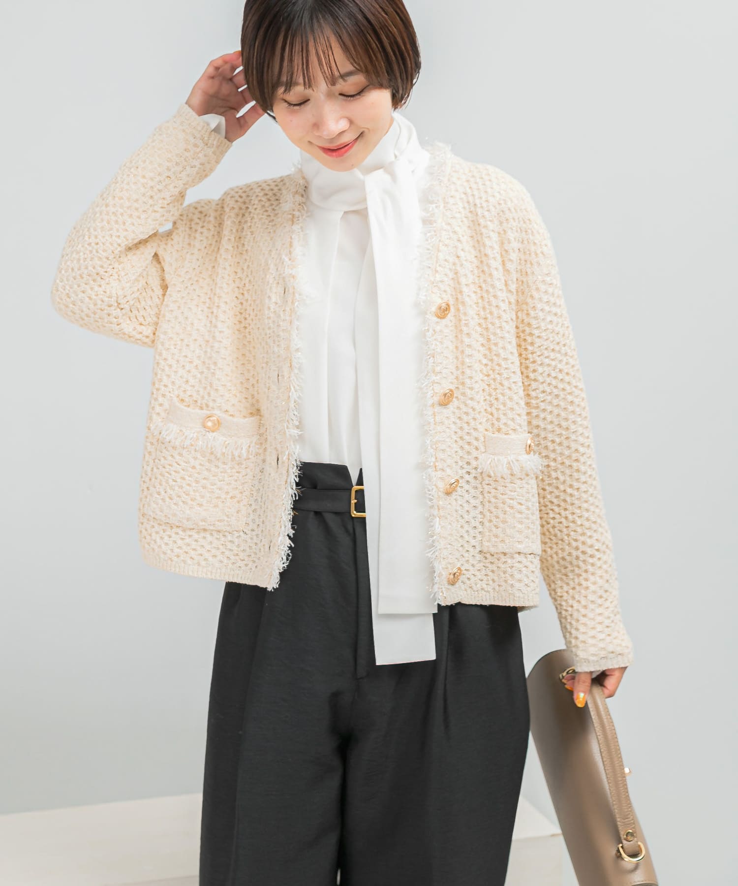 身長：158cm サイズ：FREE
