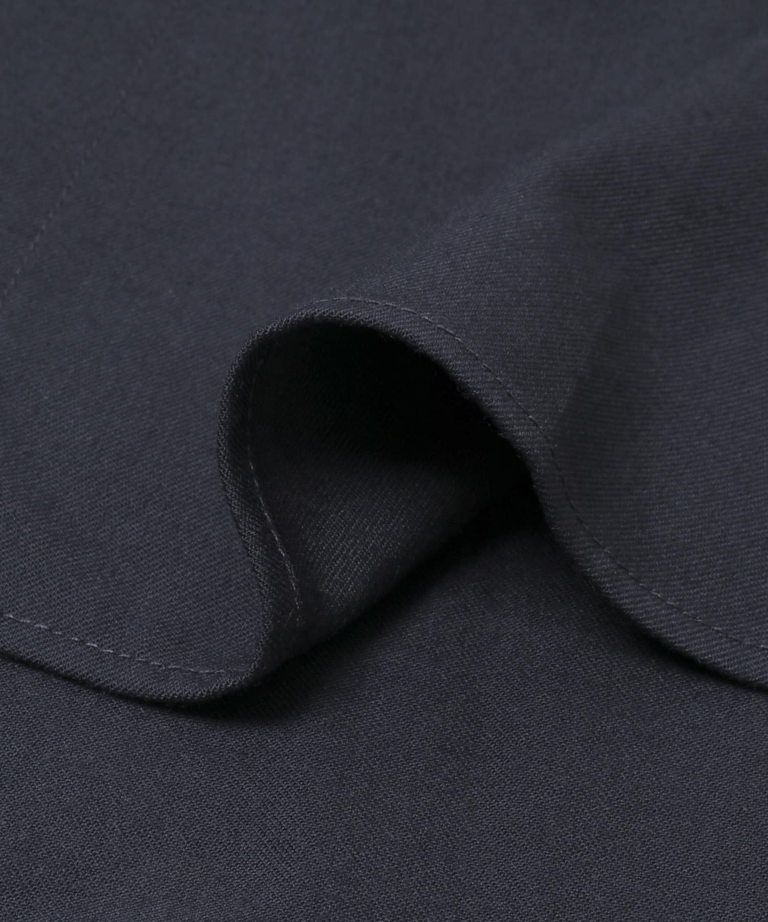 イージーケアウーステッドシャツ NAVY FREE
