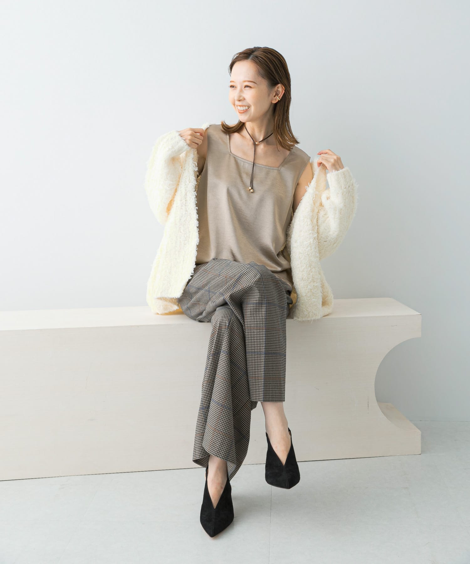 身長：165cm サイズ：38