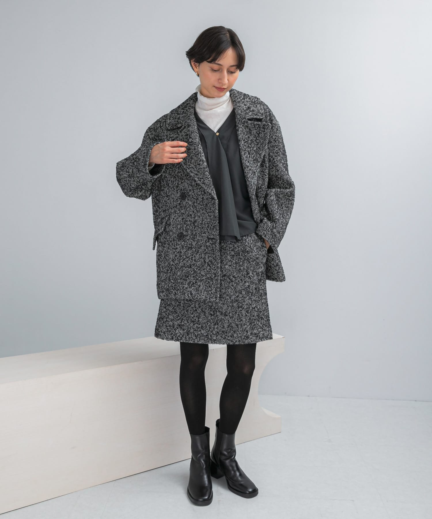 身長：168cm サイズ：38