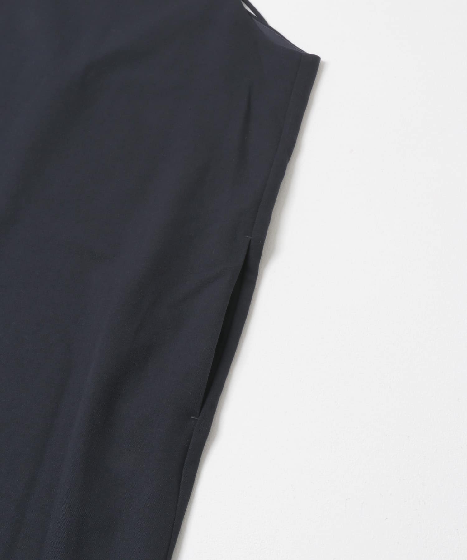 イージケアウーステッドキャミワンピース NAVY FREE