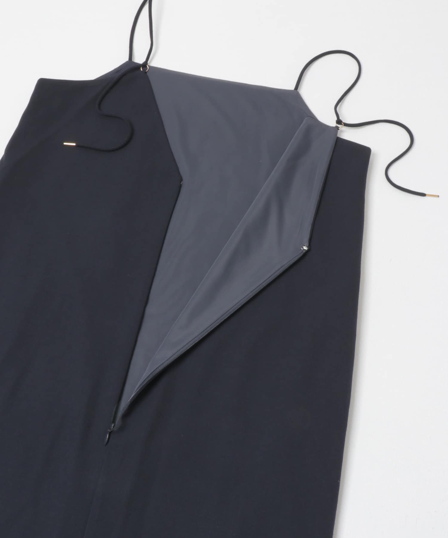 イージケアウーステッドキャミワンピース NAVY FREE