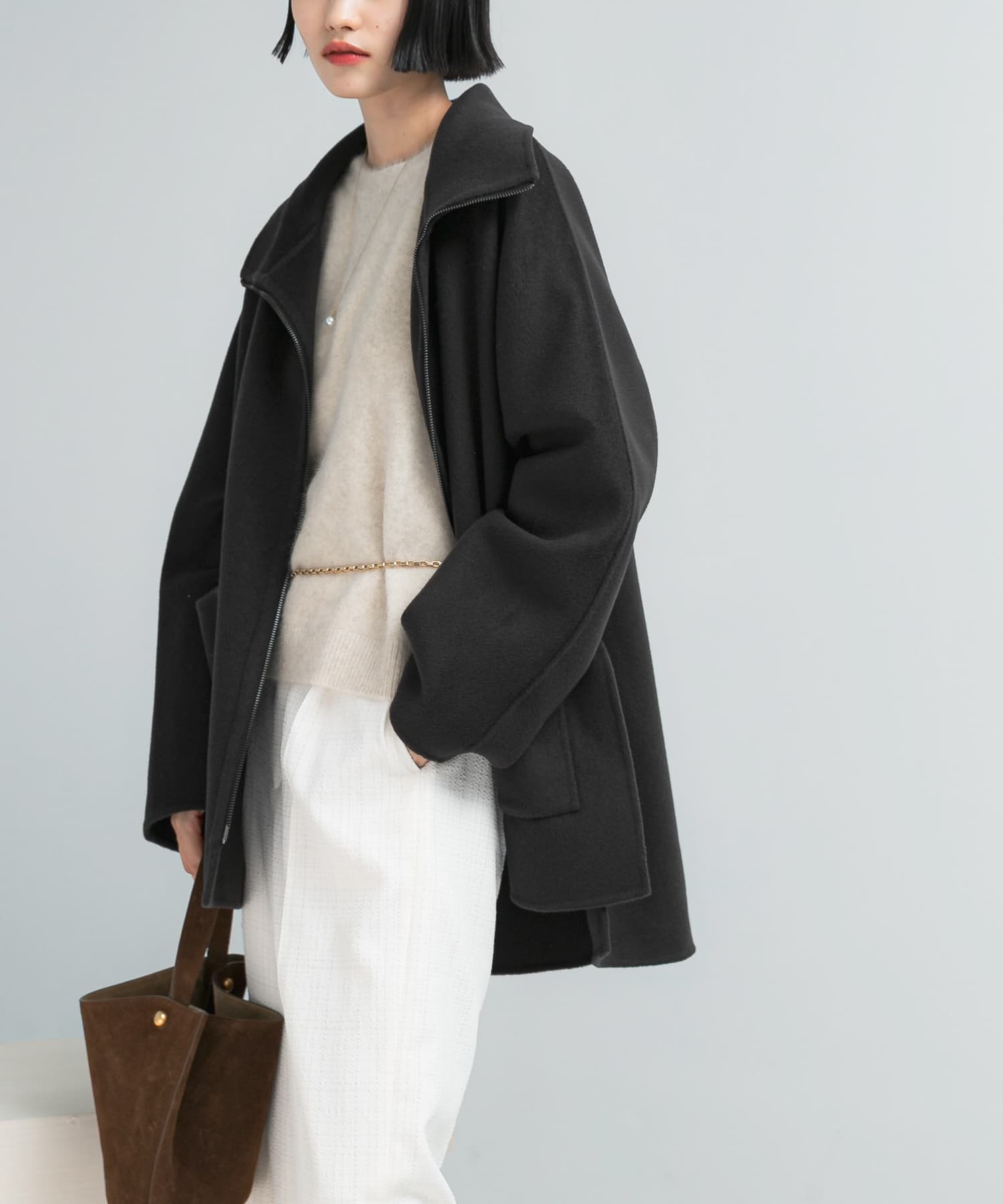 ダブルジップリバーコート