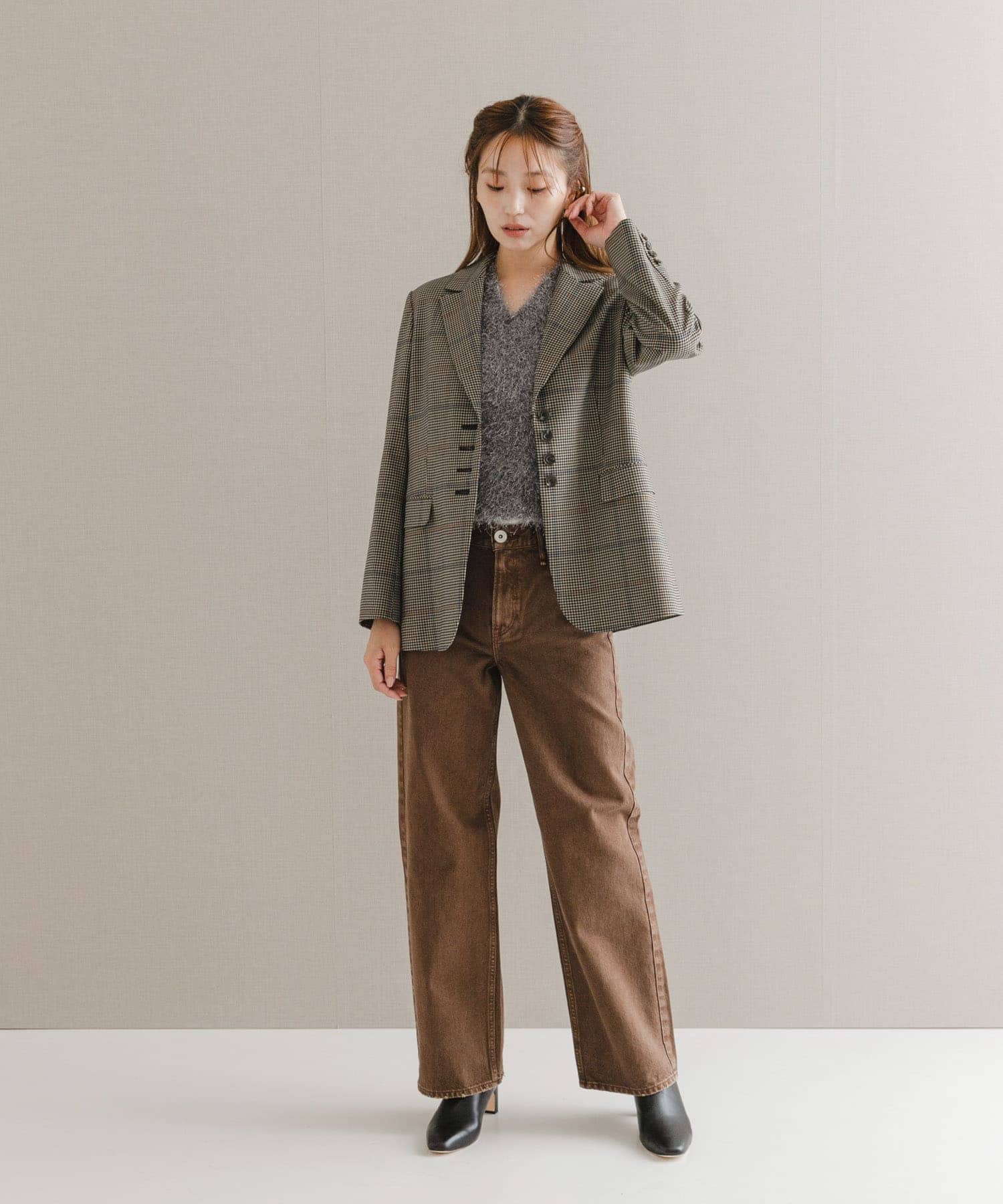 身長：168cm サイズ：38