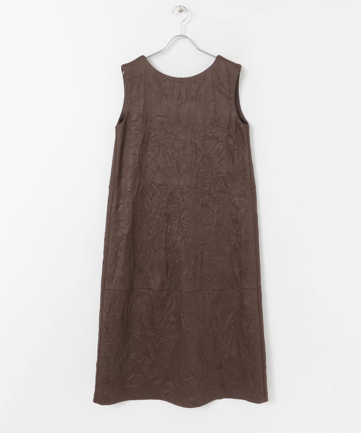 Lirica　catch washer Dress BROWN FREE