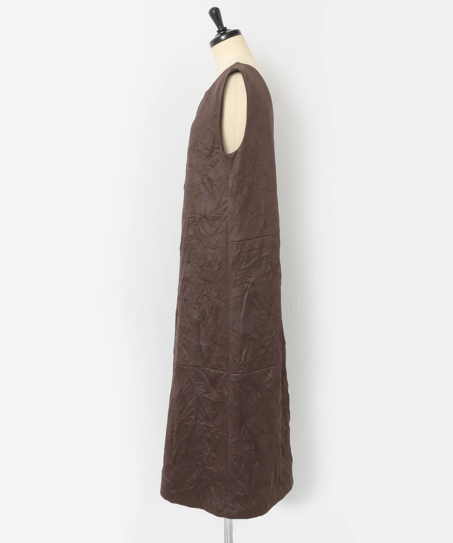 Lirica　catch washer Dress BROWN FREE