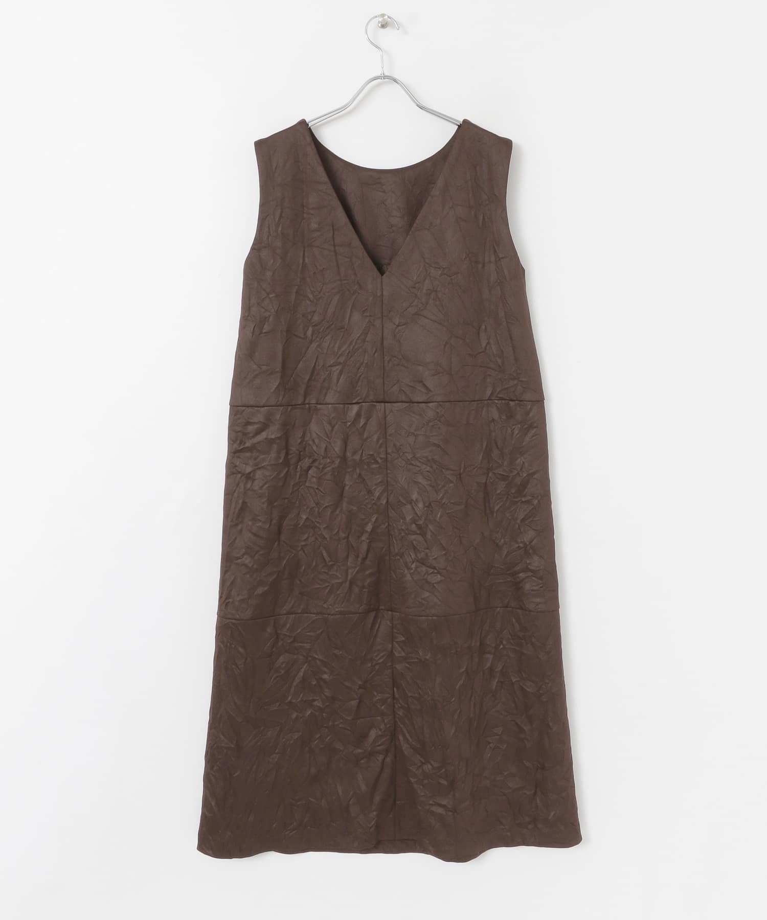 Lirica　catch washer Dress BROWN FREE
