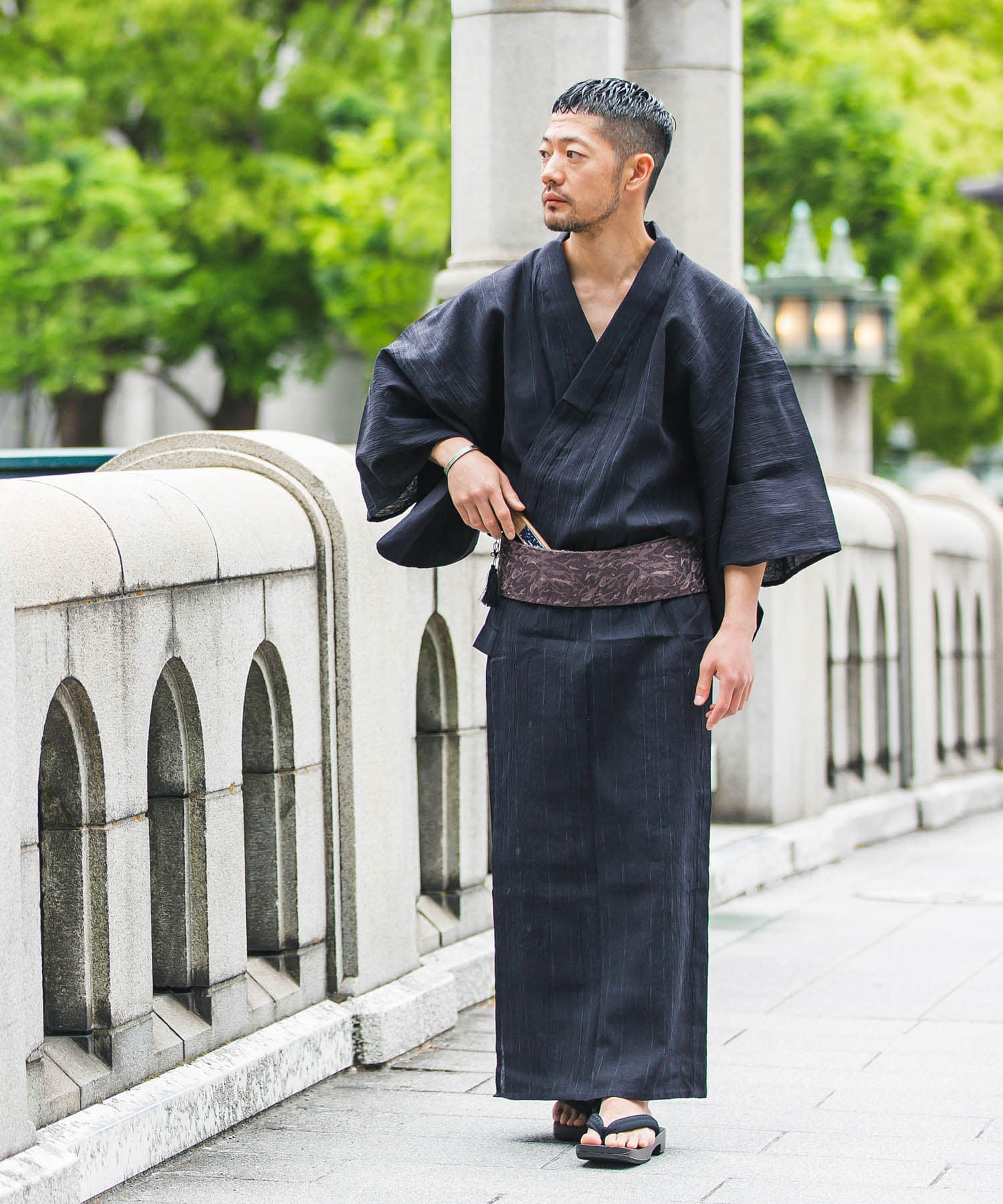 紳士浴衣 近江ちぢみ(M 灰): その他｜URBAN RESEARCH公式ファッション通販