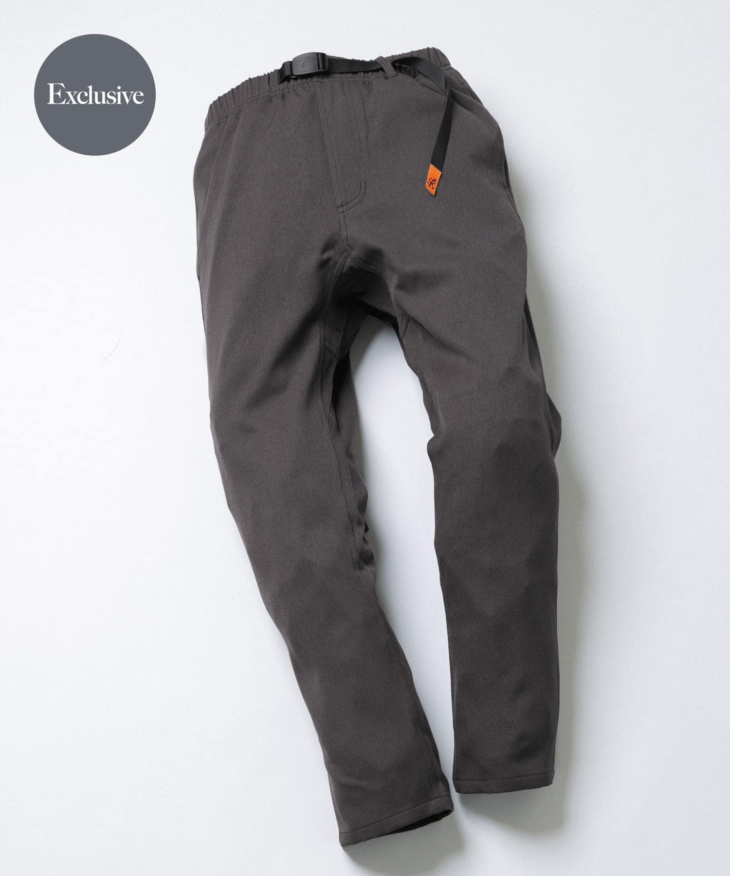 『XLサイズあり』『別注』Gramicci　ウォッシャブルウォームナローパンツ CHARCOAL L