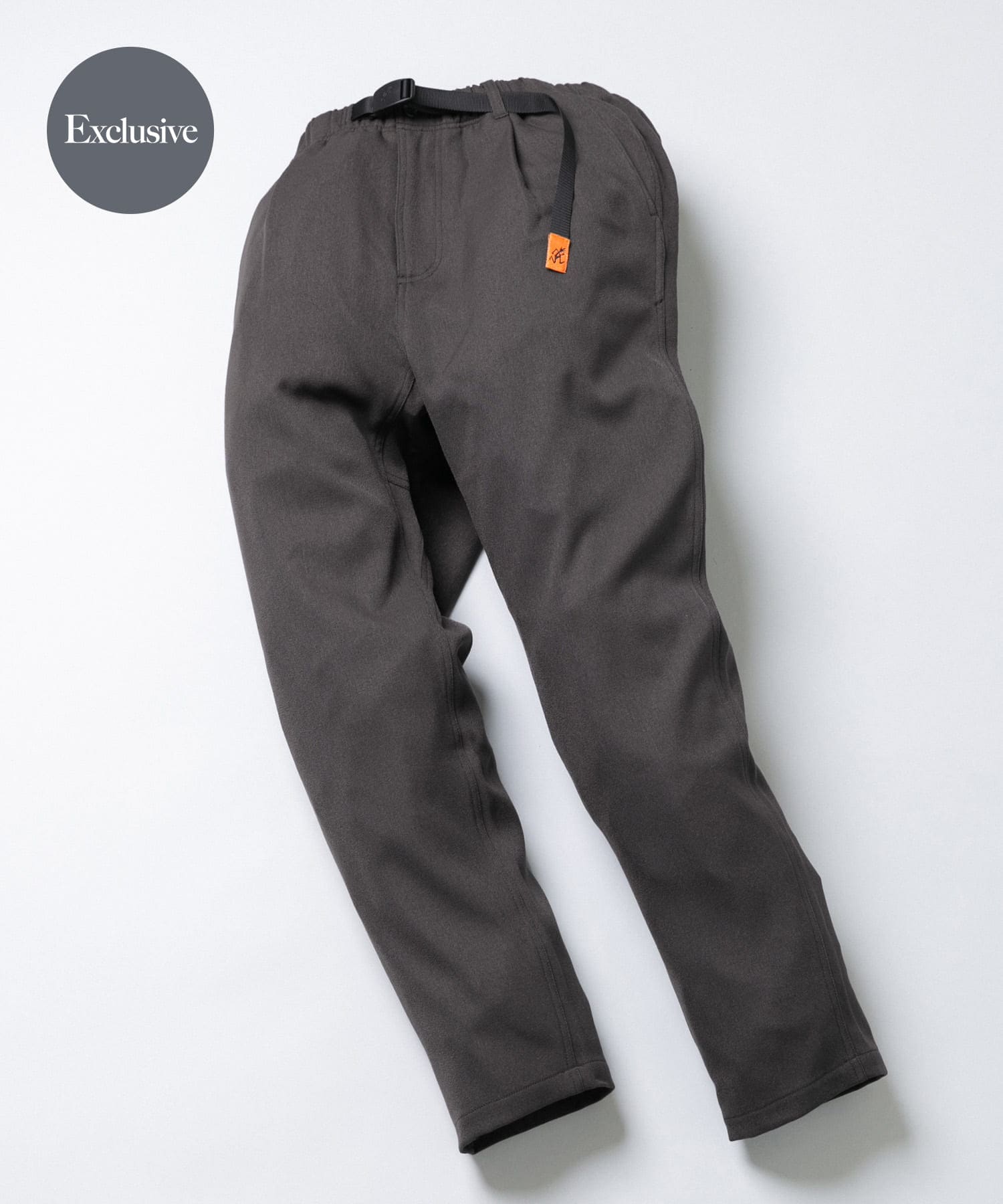 『XLサイズあり』『別注』Gramicci　ウォッシャブルウォームワンタックパンツ CHARCOAL M