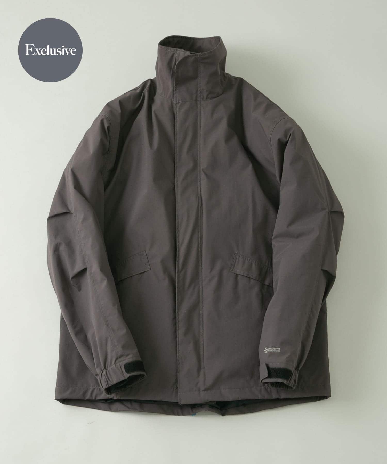 『別注』+phenix　WINDSTOPPER by GORE-TEXLABS 3WAYモッズコート GRAY M