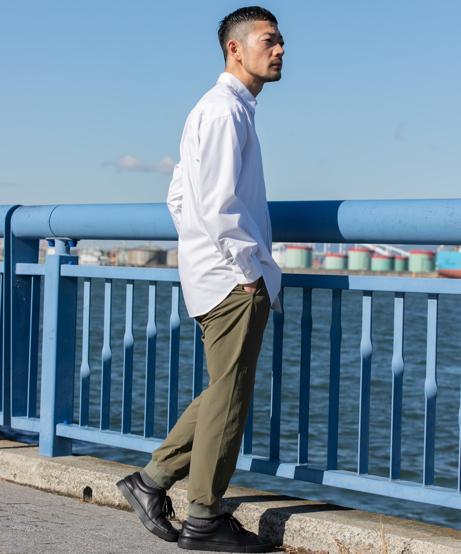 身長：173cm サイズ：L