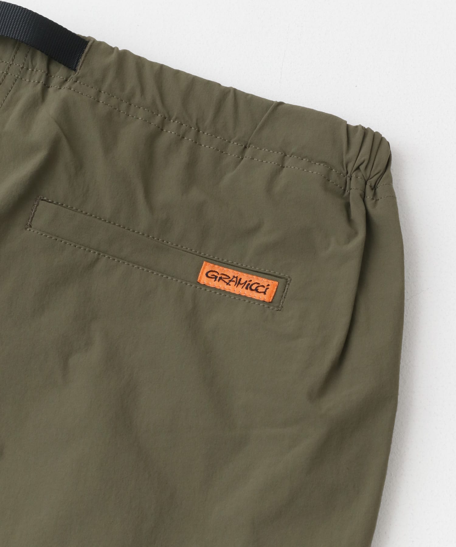 『別注』Gramicci　4WAYストレッチリブジョガーパンツ KHAKI S