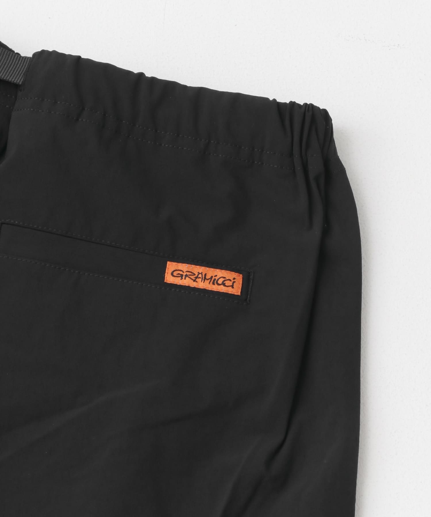 『別注』Gramicci　4WAYストレッチリブジョガーパンツ BLACK S
