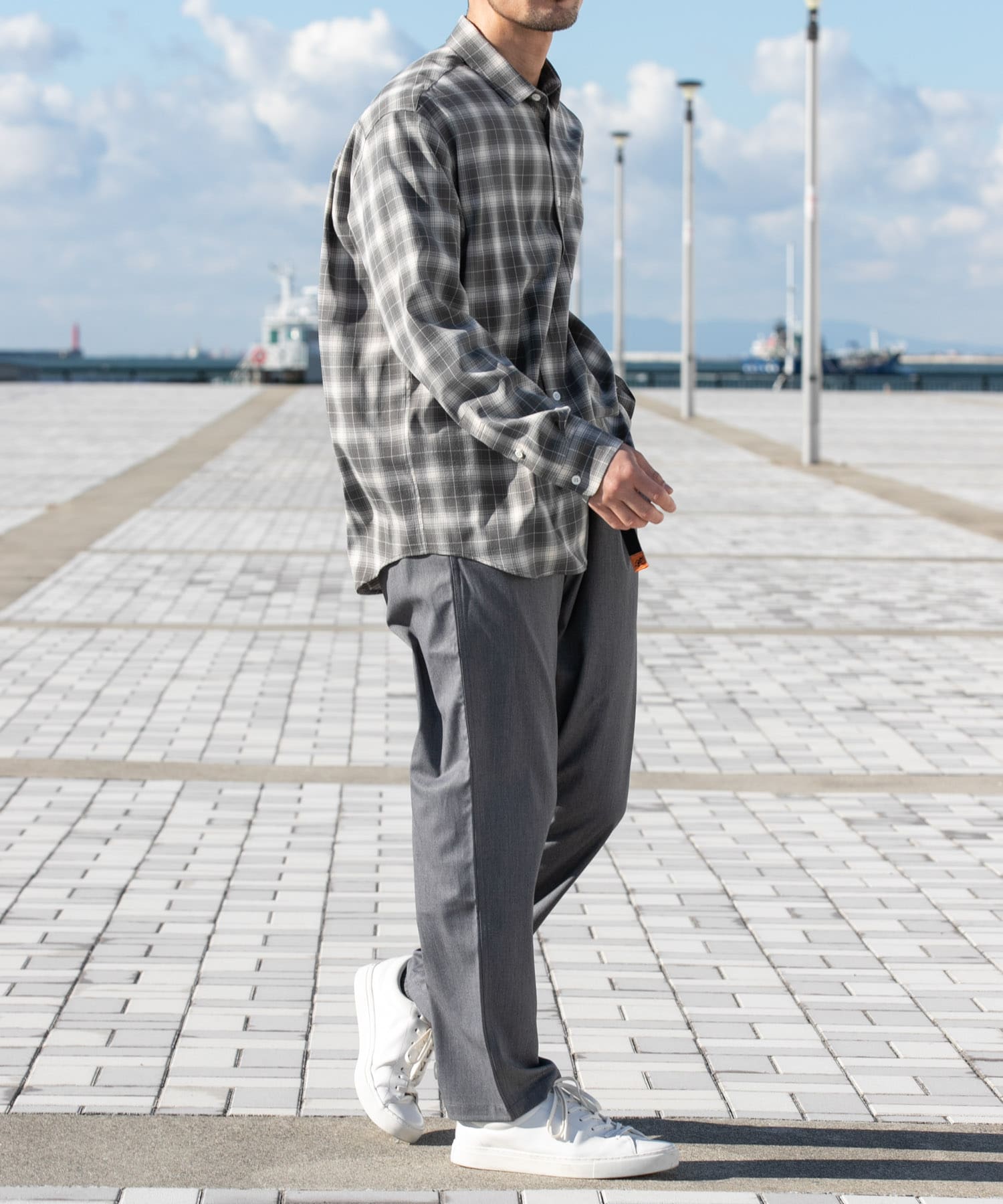 身長：173cm サイズ：L