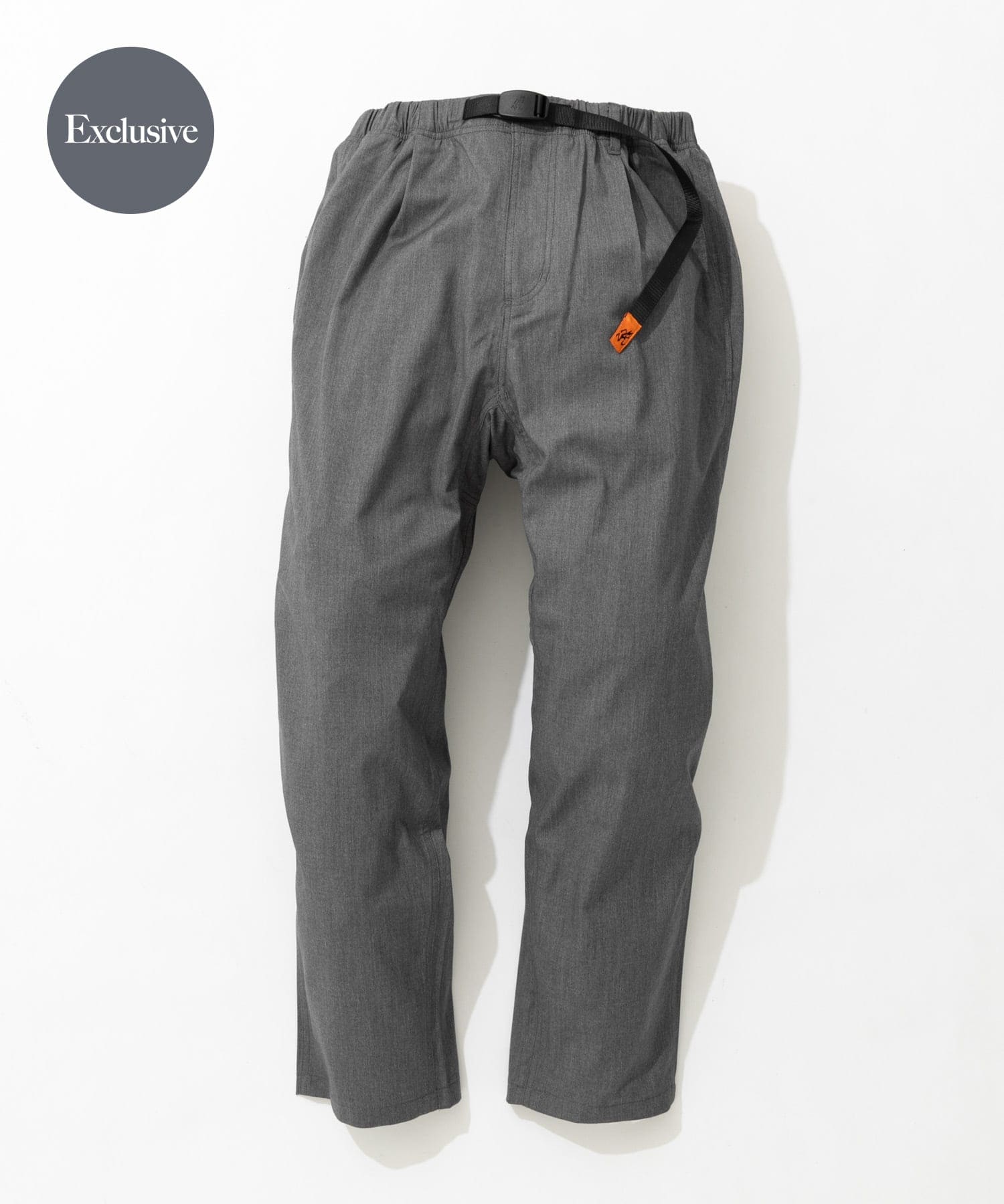 『別注』Gramicci　ストレッチギャバテーパードパンツ CHARCOAL M