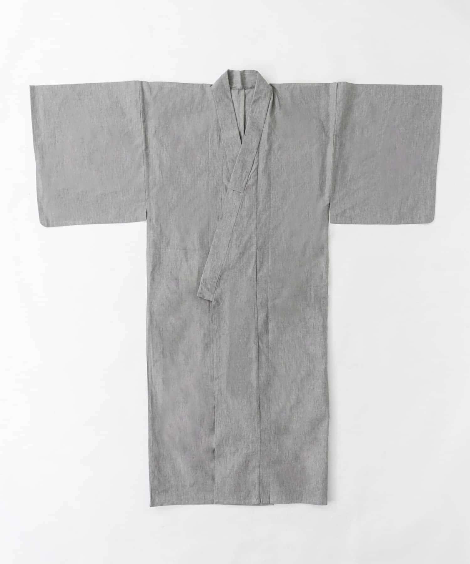 紳士浴衣　綿麻