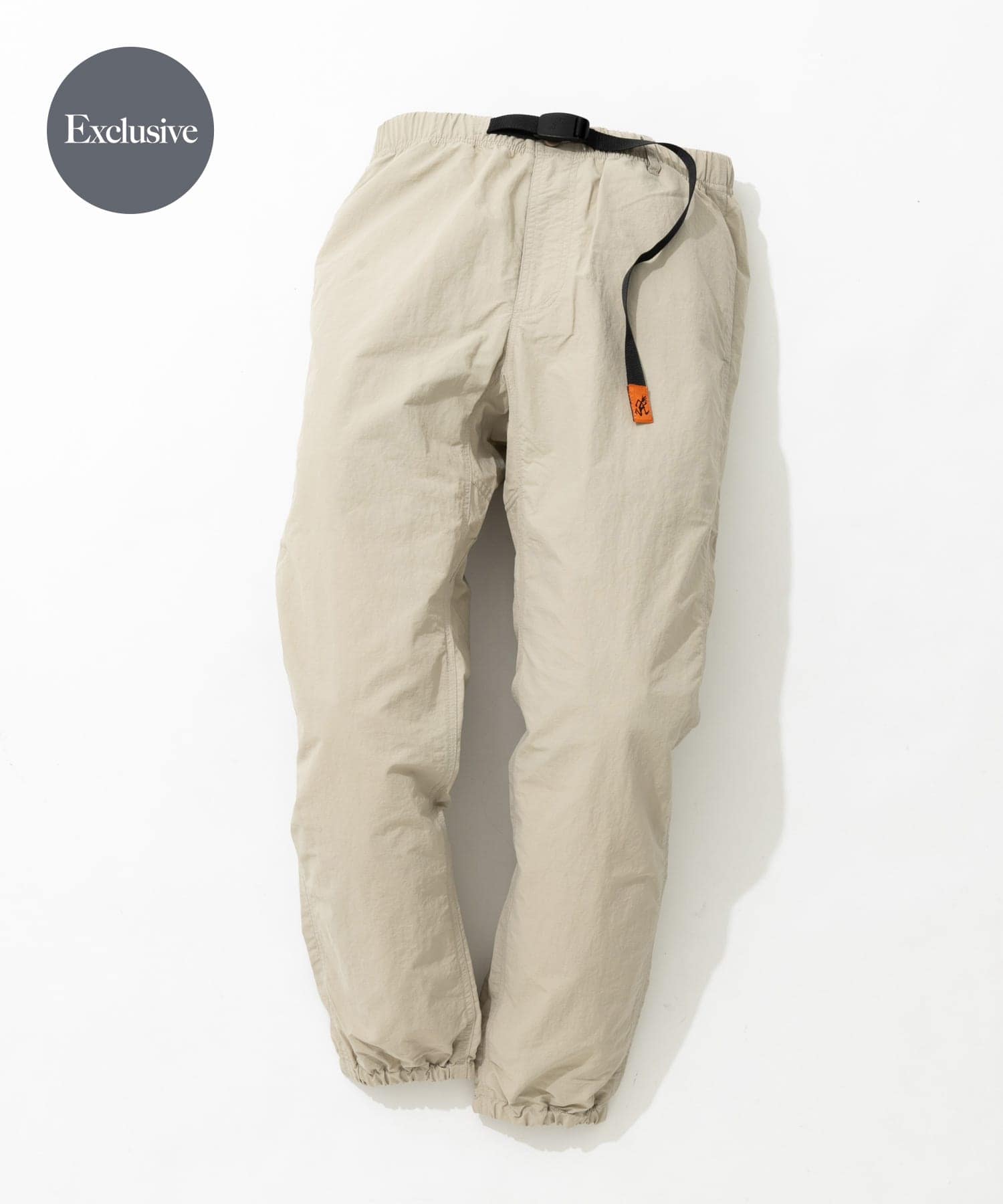 『別注』Gramicci　デュラブルナイロンジョガーパンツ DUNE L