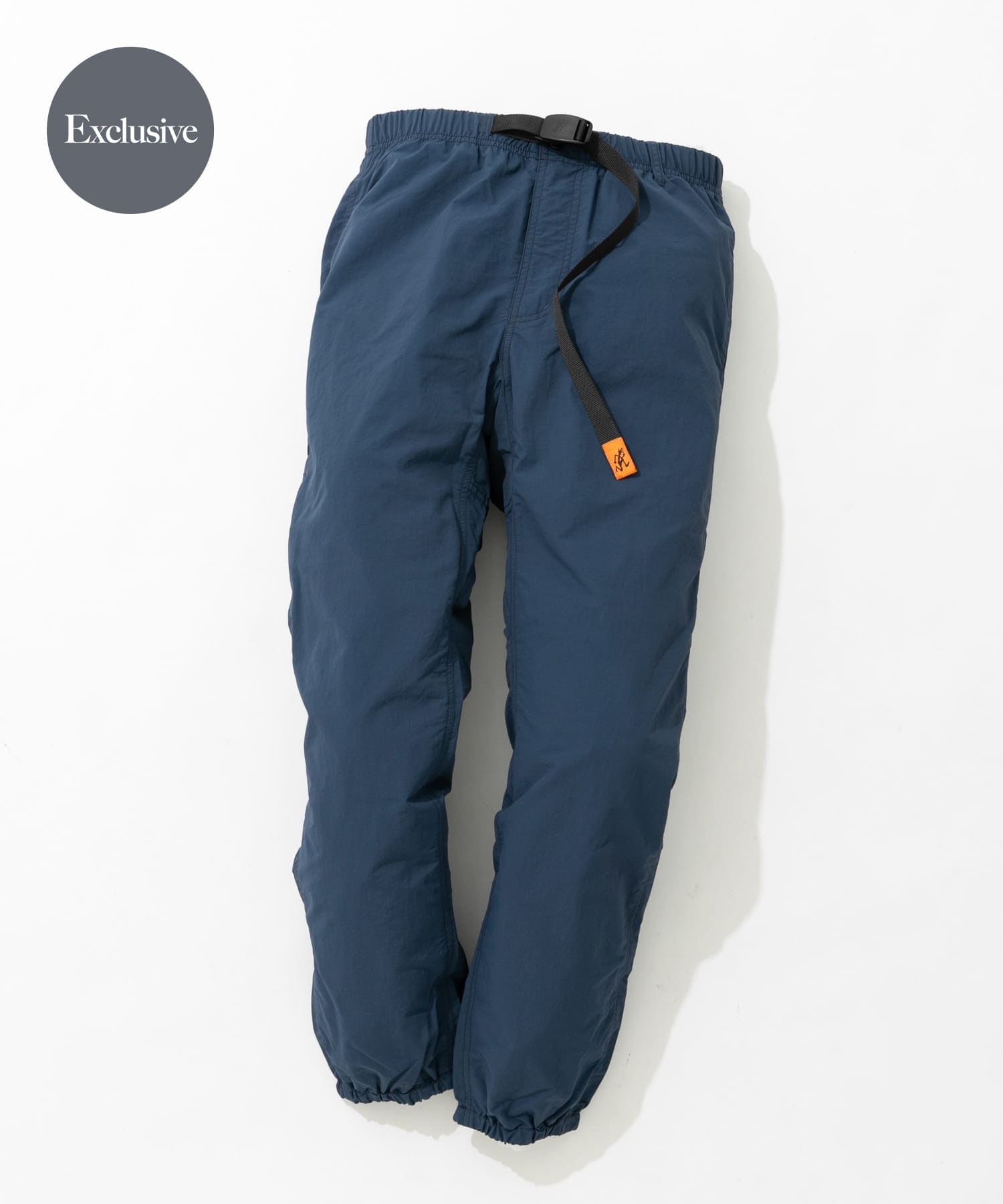 『別注』Gramicci　デュラブルナイロンジョガーパンツ NAVY L