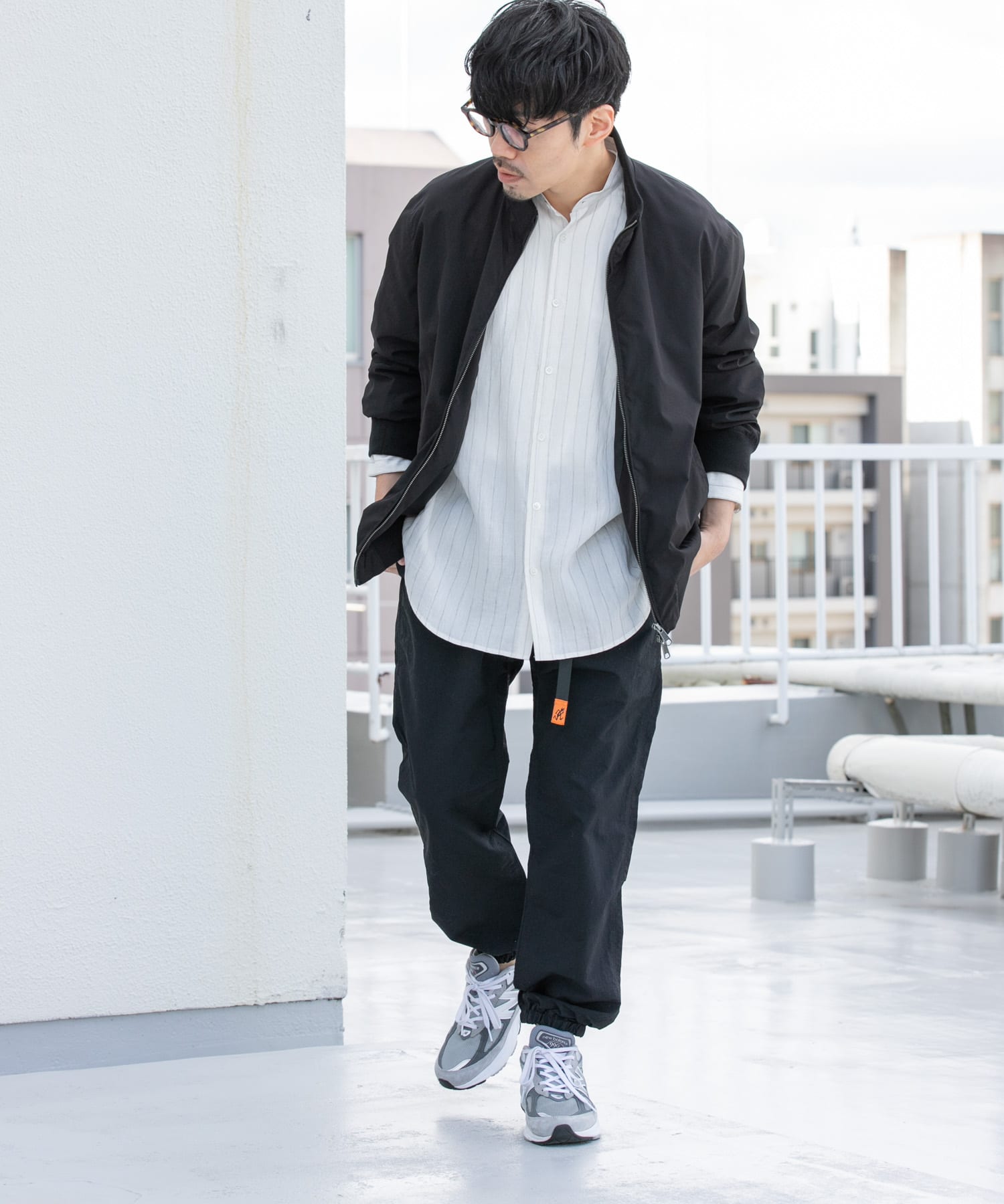 身長：172cm サイズ：L