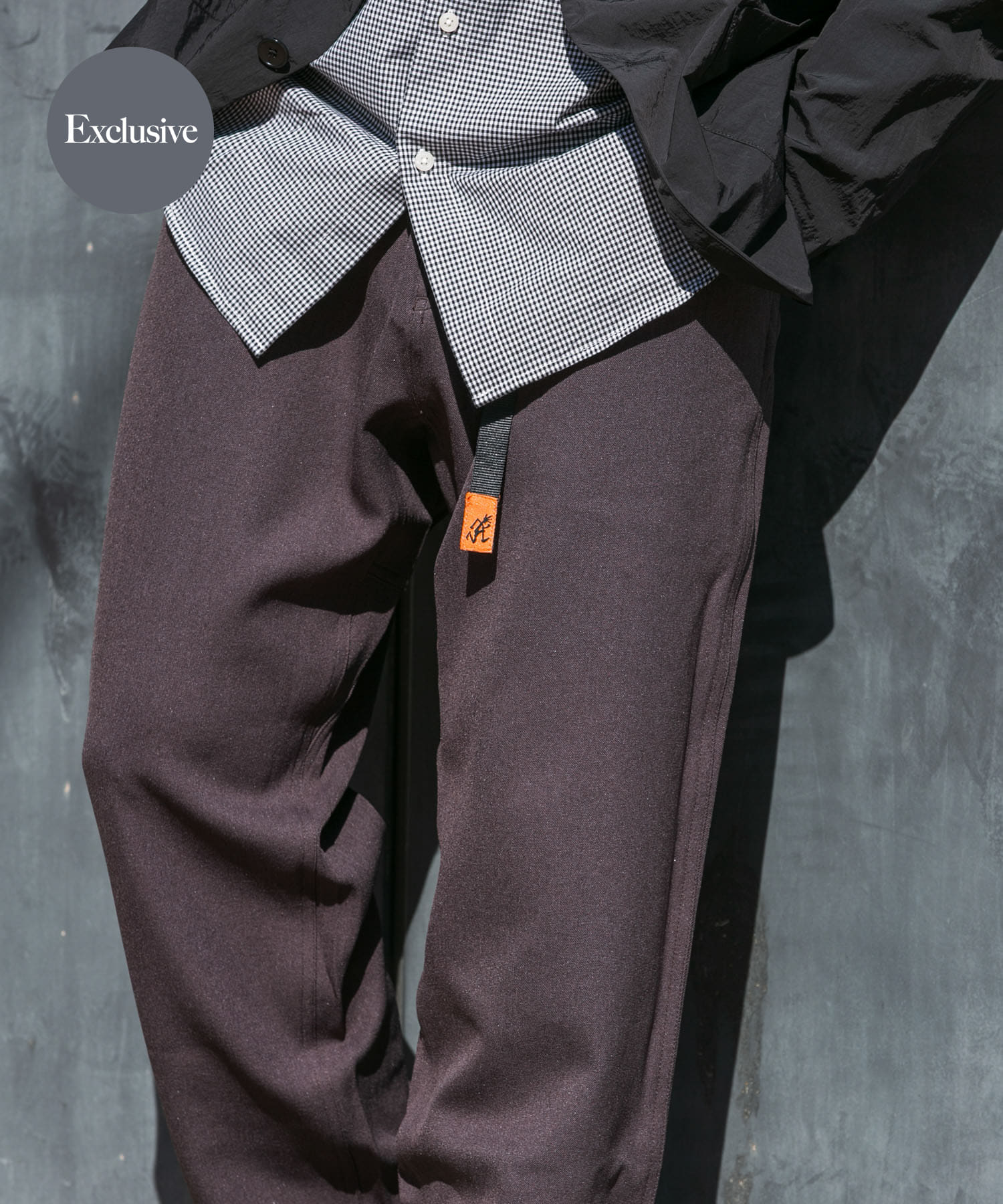 『別注』Gramicci　ウォッシャブルウォームワンタックパンツ