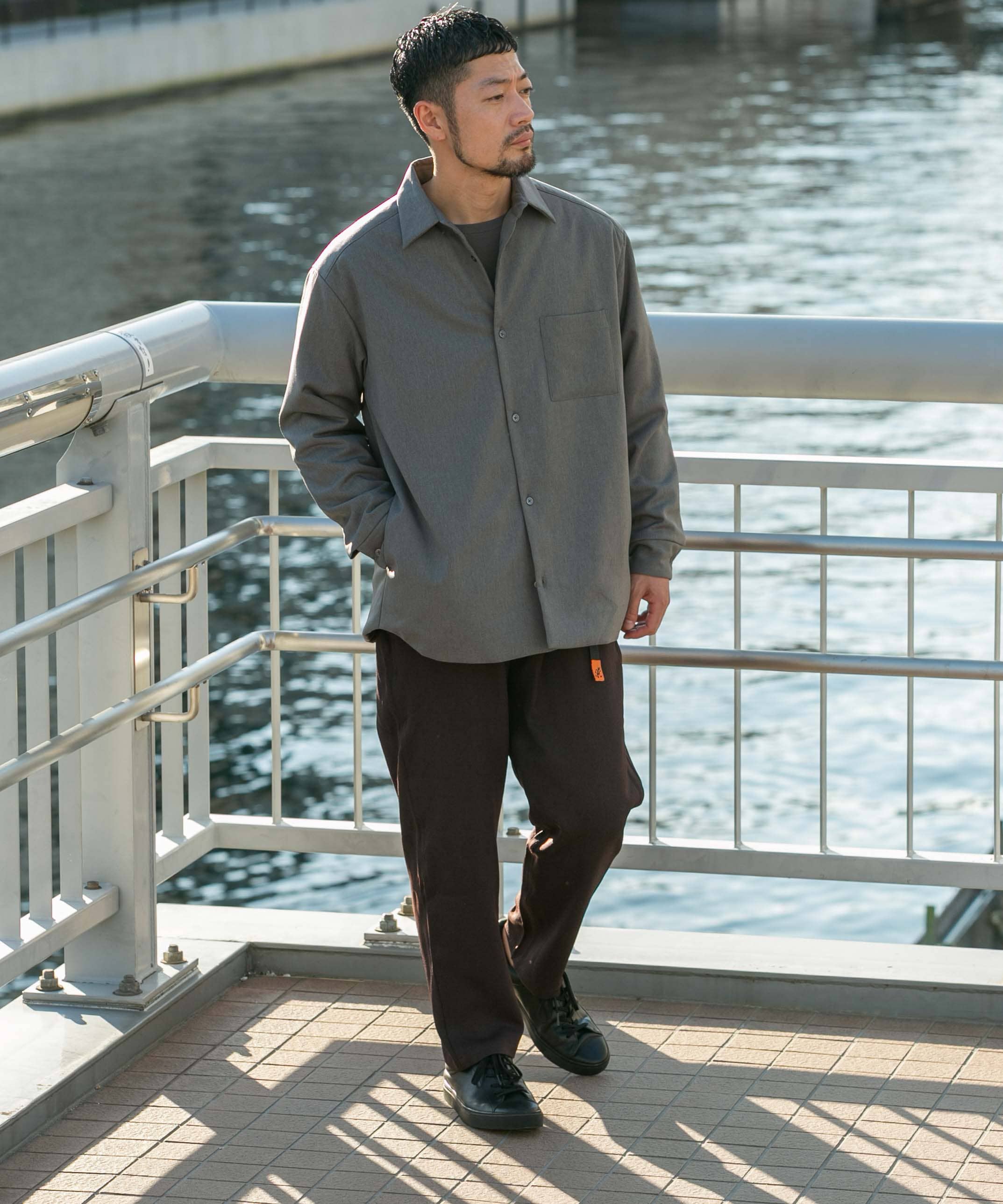 身長：173cm サイズ：L