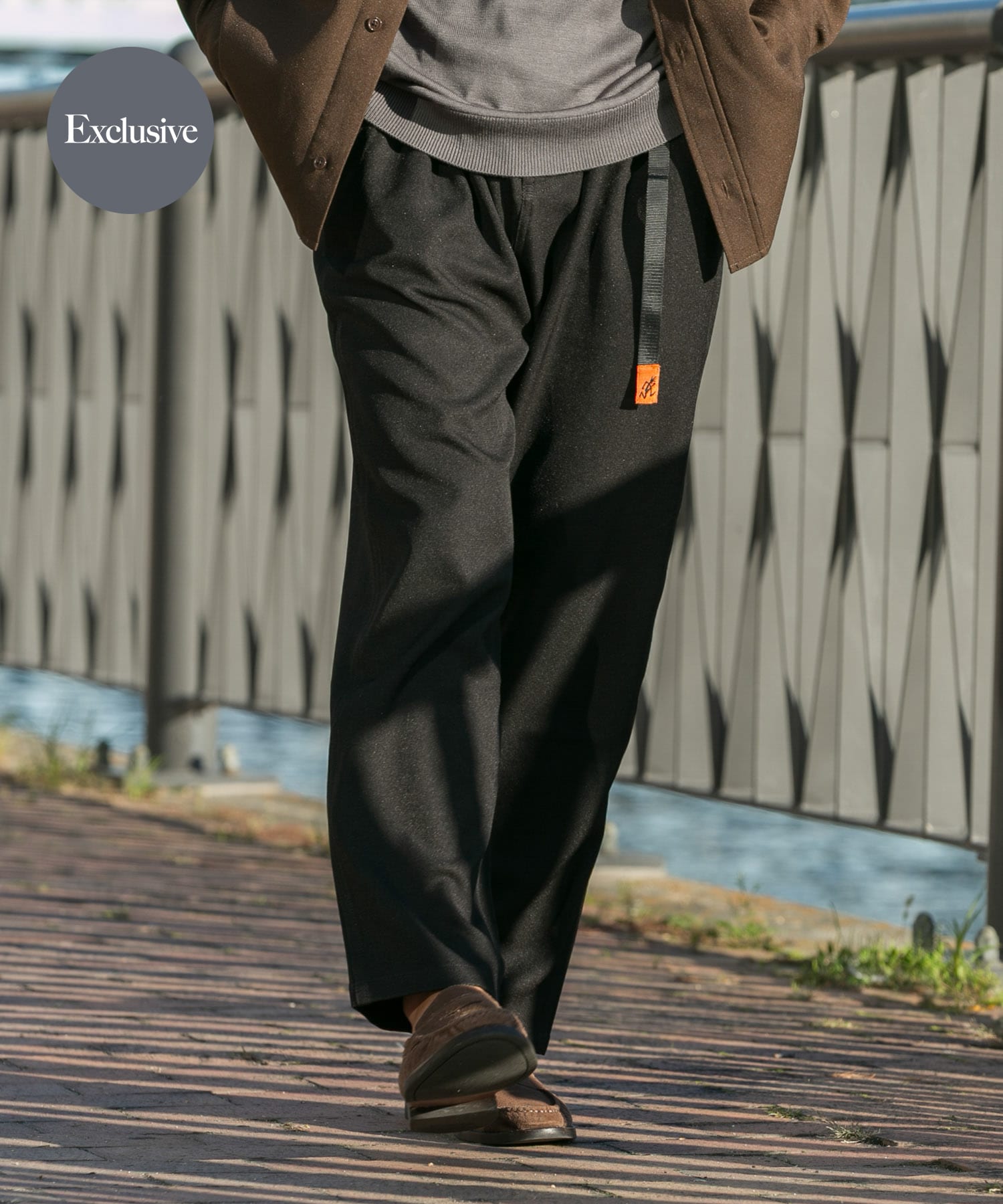 『別注』Gramicci　ウォッシャブルウォームワンタックパンツ