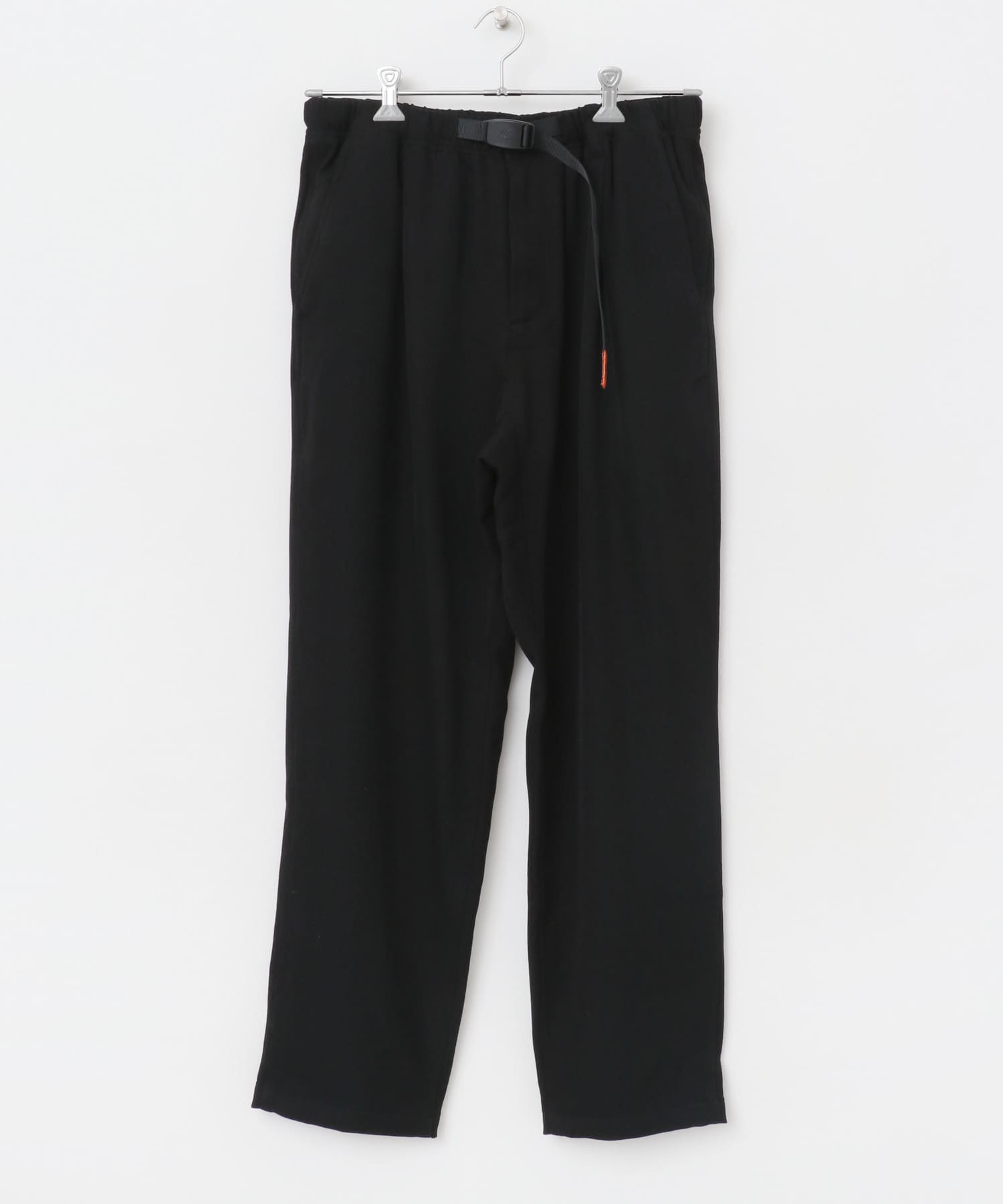『別注』Gramicci　ウォッシャブルウォームワンタックパンツ BLACK S