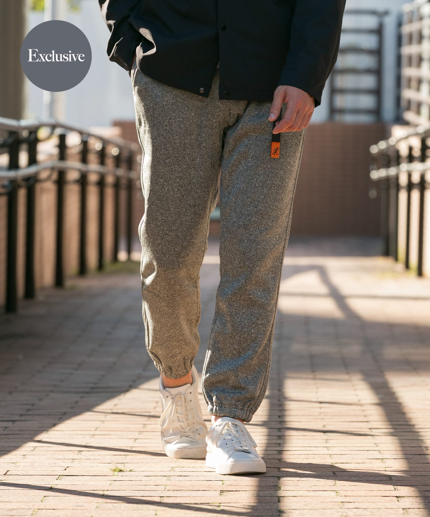 『XLサイズあり』『別注』Gramicci　ボンディングフリースジョガーパンツ