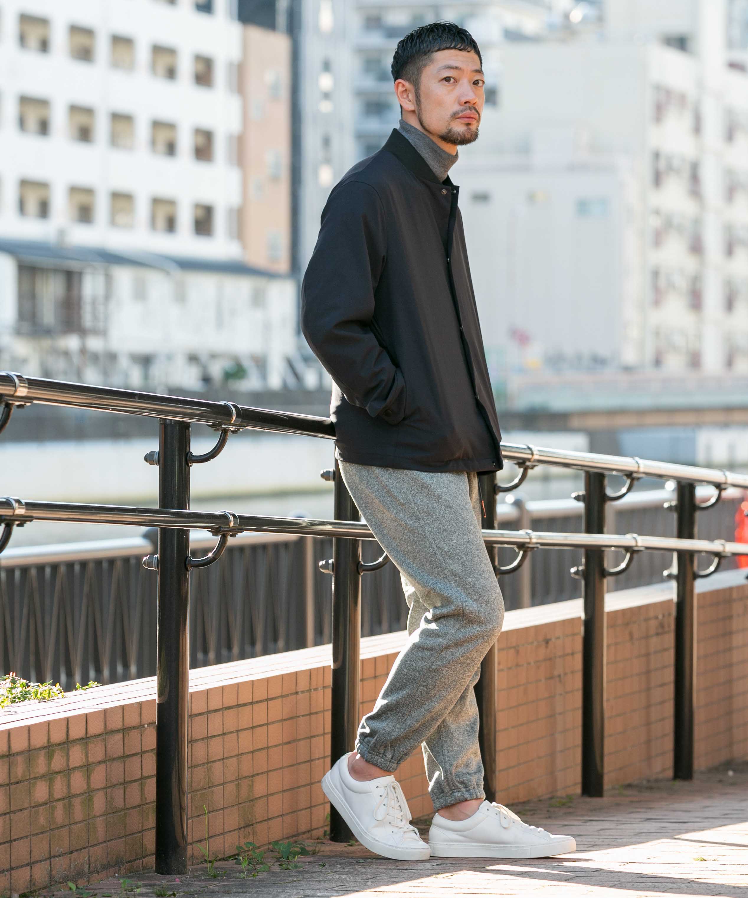 身長：173cm サイズ：L