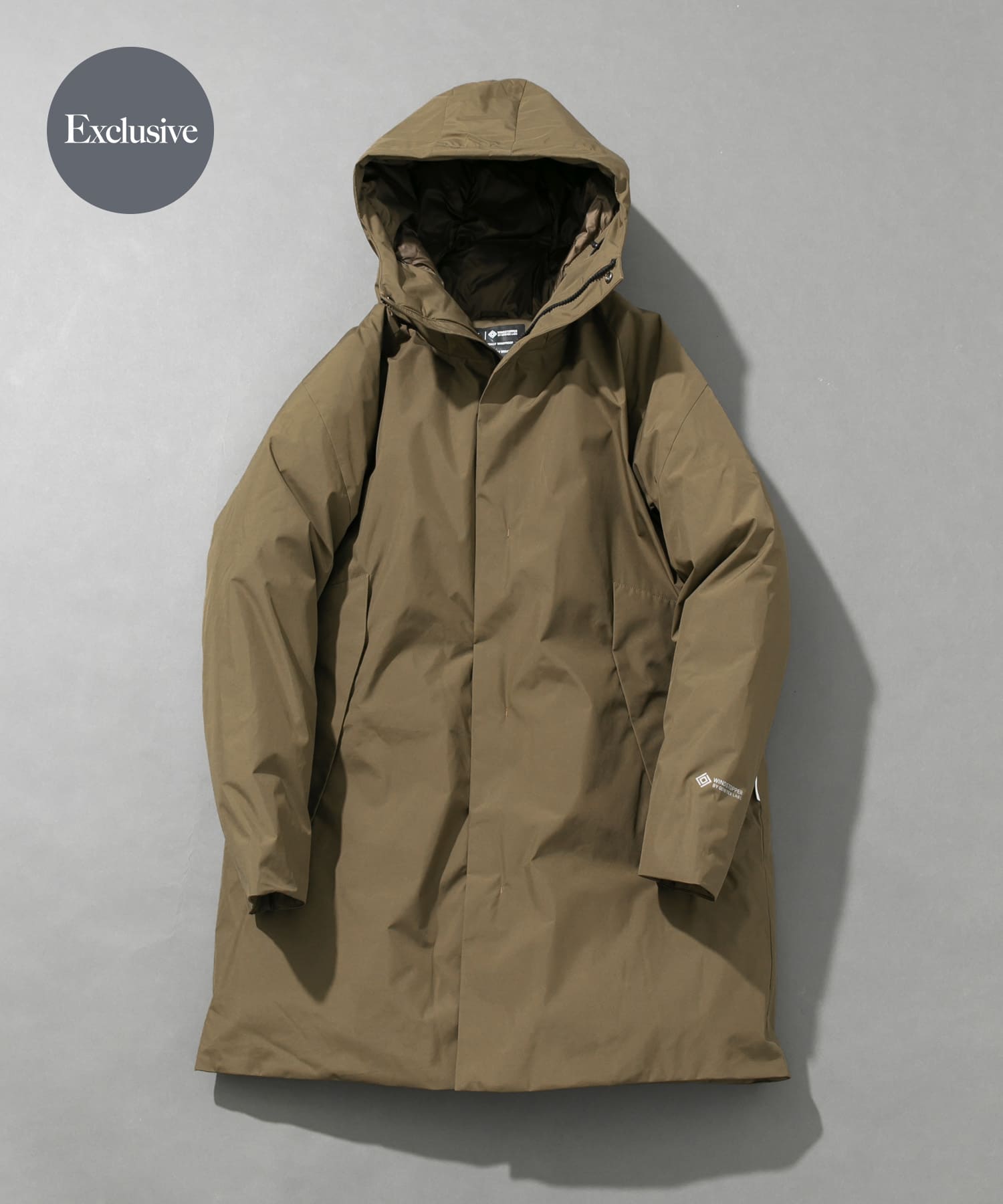 『別注』+phenix　WINDSTOPPER by GORE-TEX LABS ダウンコート