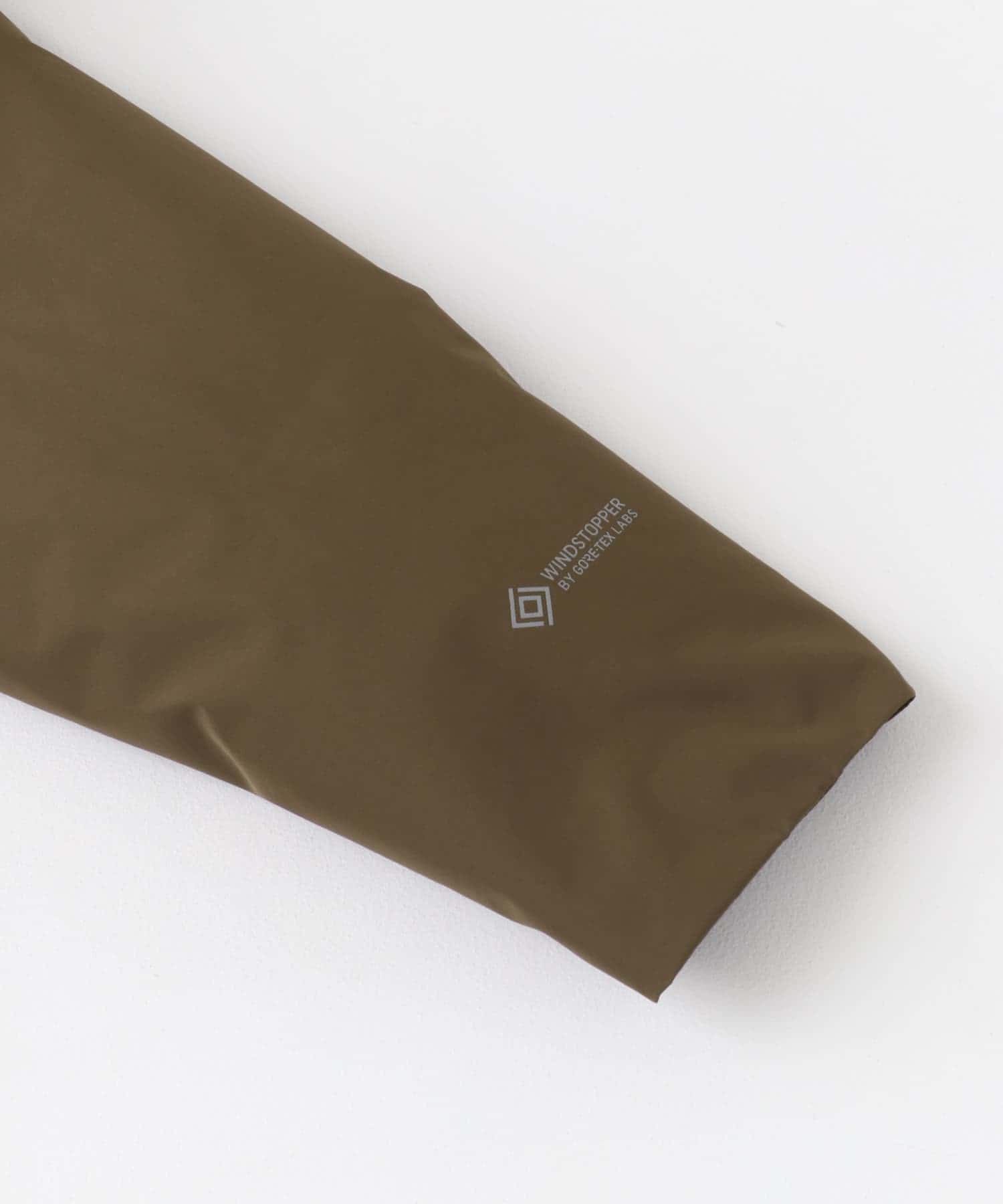 『別注』+phenix　WINDSTOPPER by GORE-TEX LABS ダウンコート BROWN S