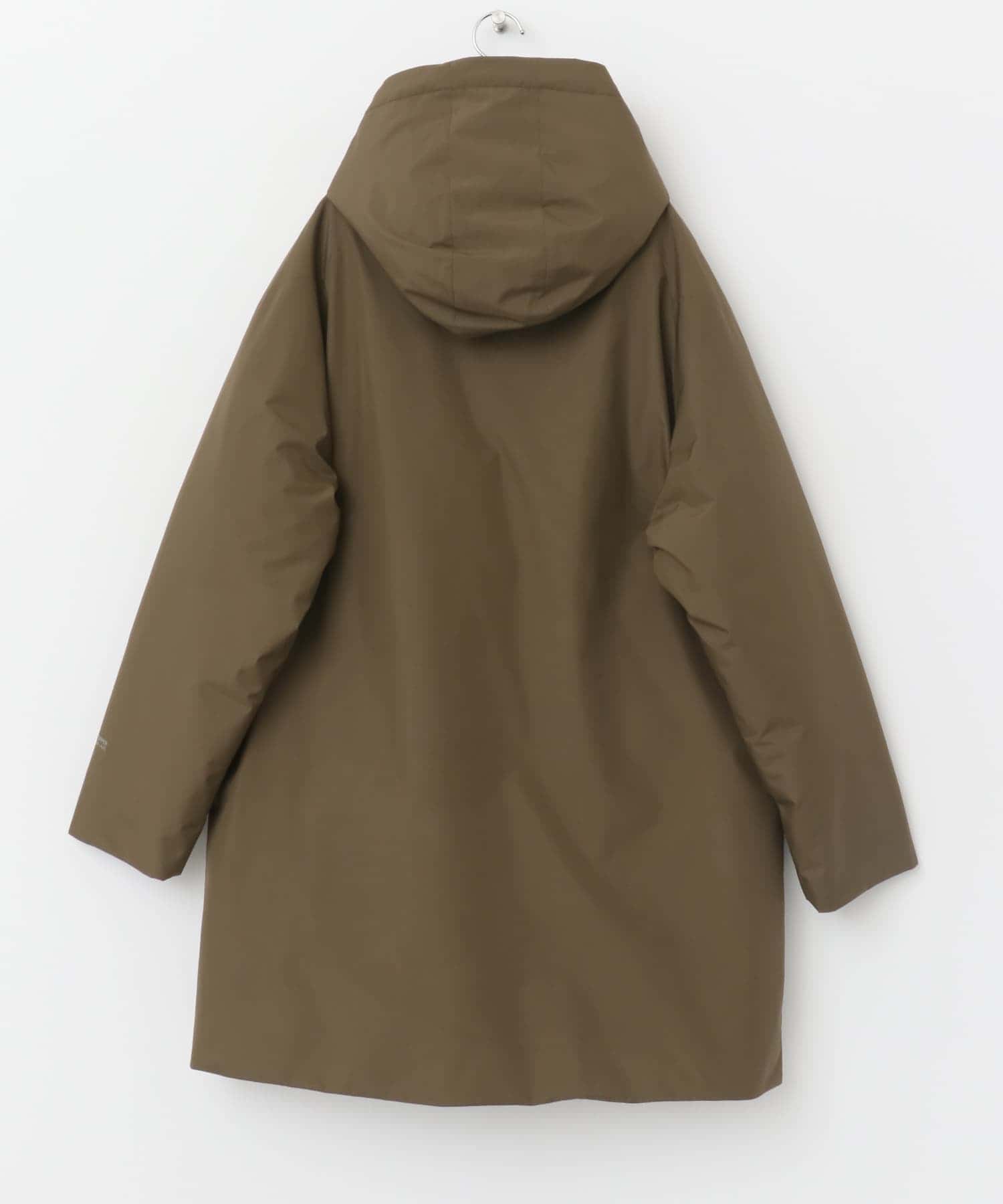 『別注』+phenix　WINDSTOPPER by GORE-TEX LABS ダウンコート BROWN S