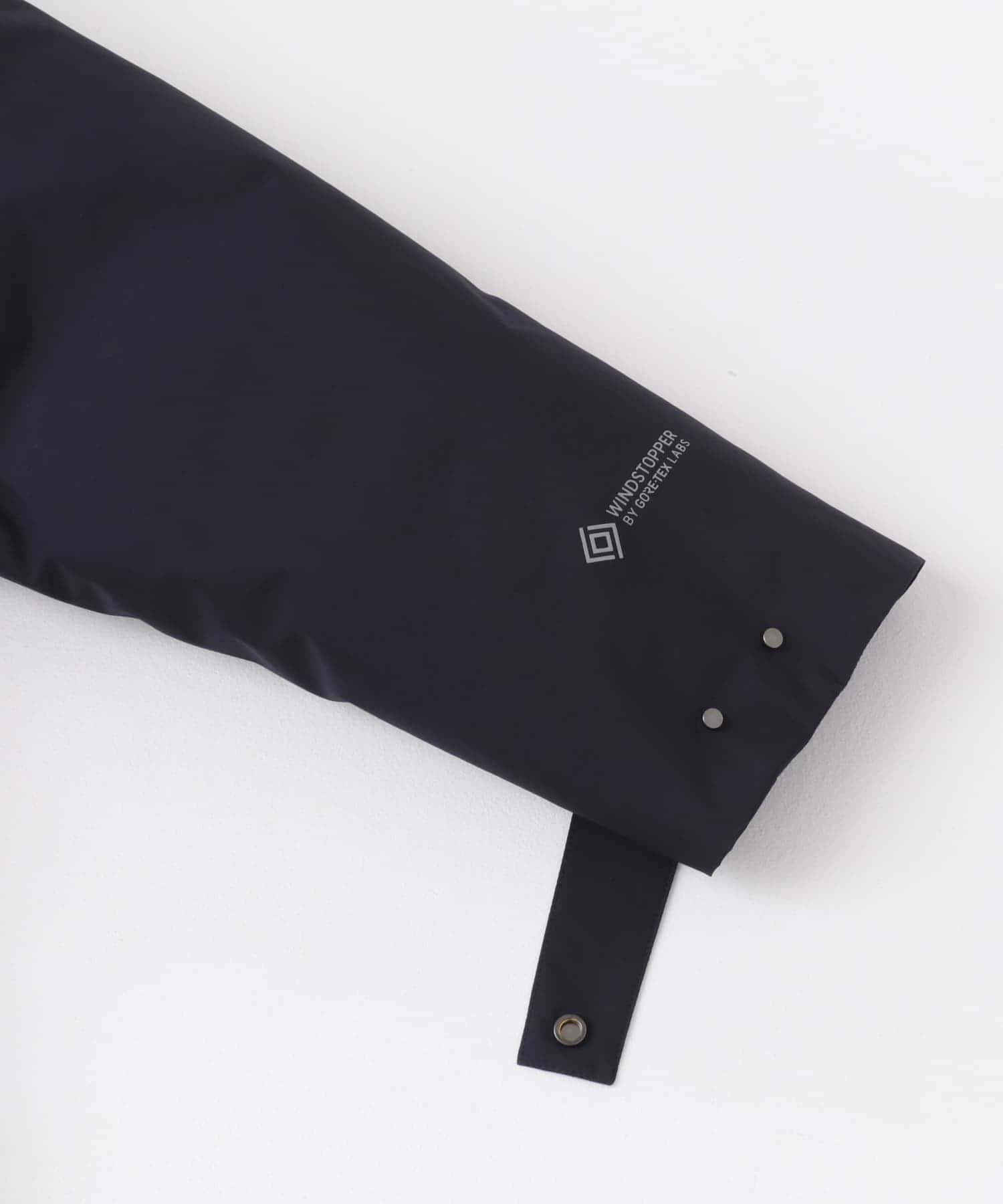 『別注』+phenix　WINDSTOPPER by GORE-TEX LABS ダウンジャケット NAVY S