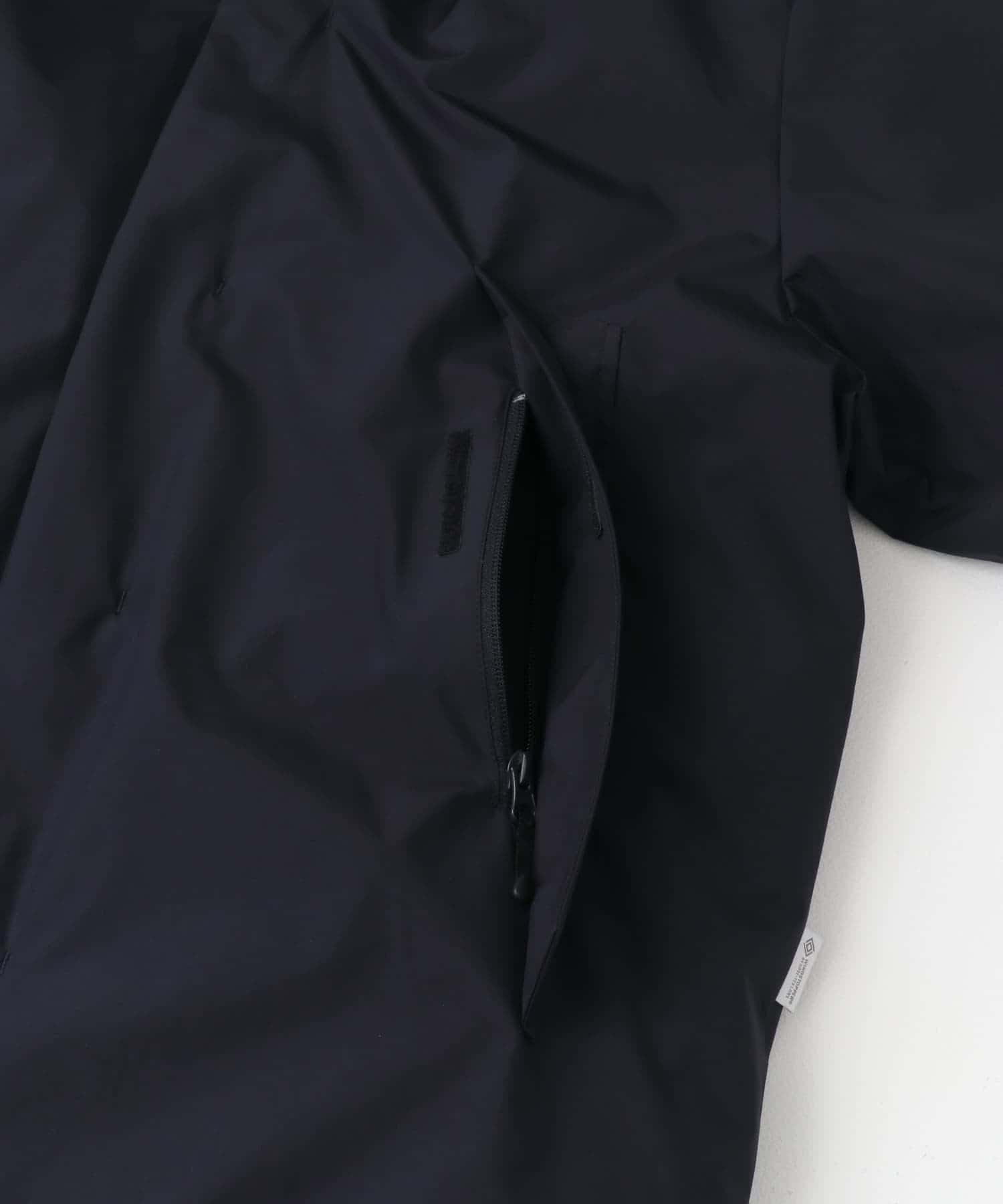 『別注』+phenix　WINDSTOPPER by GORE-TEX LABS ダウンジャケット NAVY S