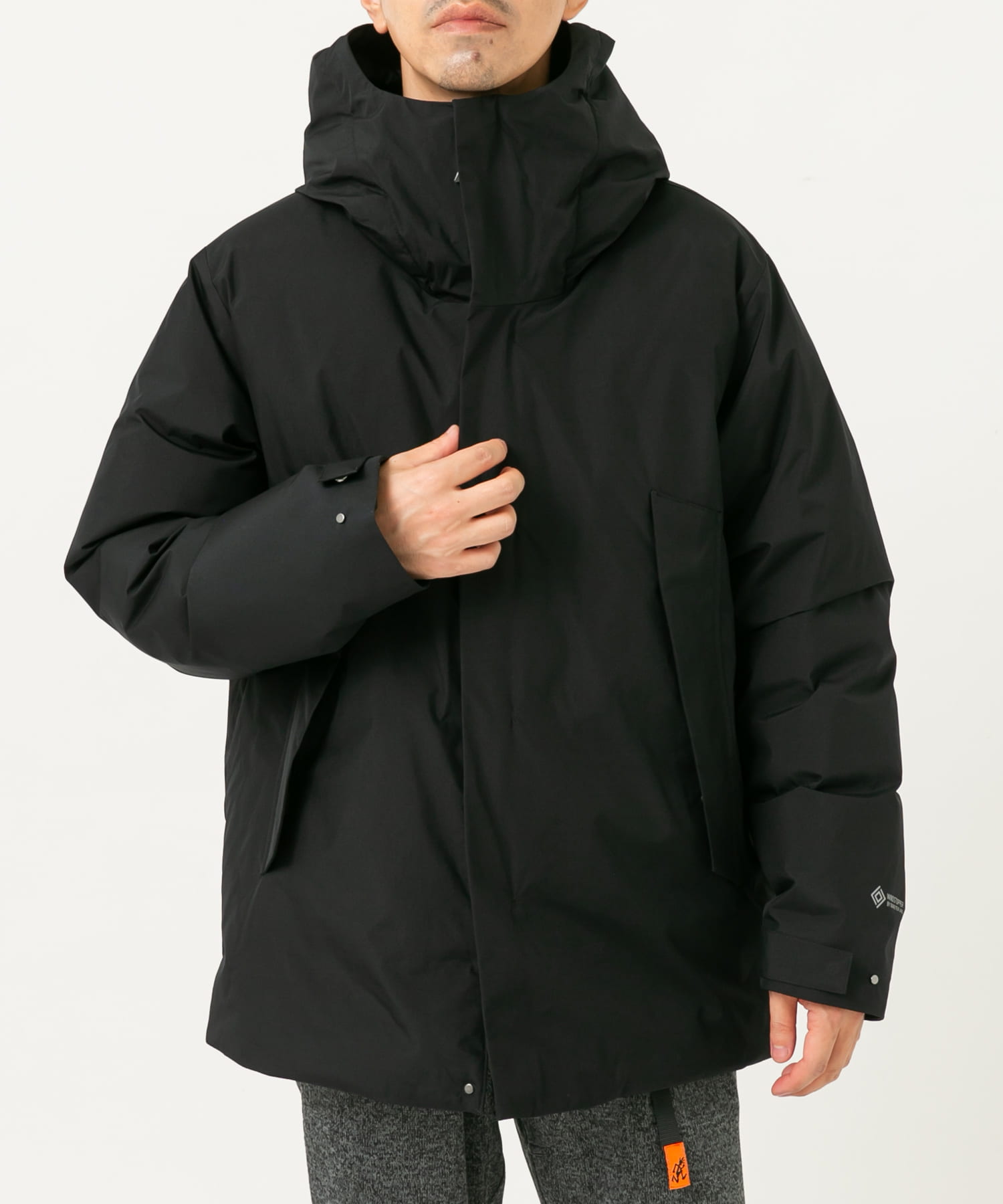 +phenix WINDSTOPPER by GORE－TEX LABS ダウン 別注』+phenix WINDSTOPPER by GORE-TEX LABS ダウンジャケット(S NAVY