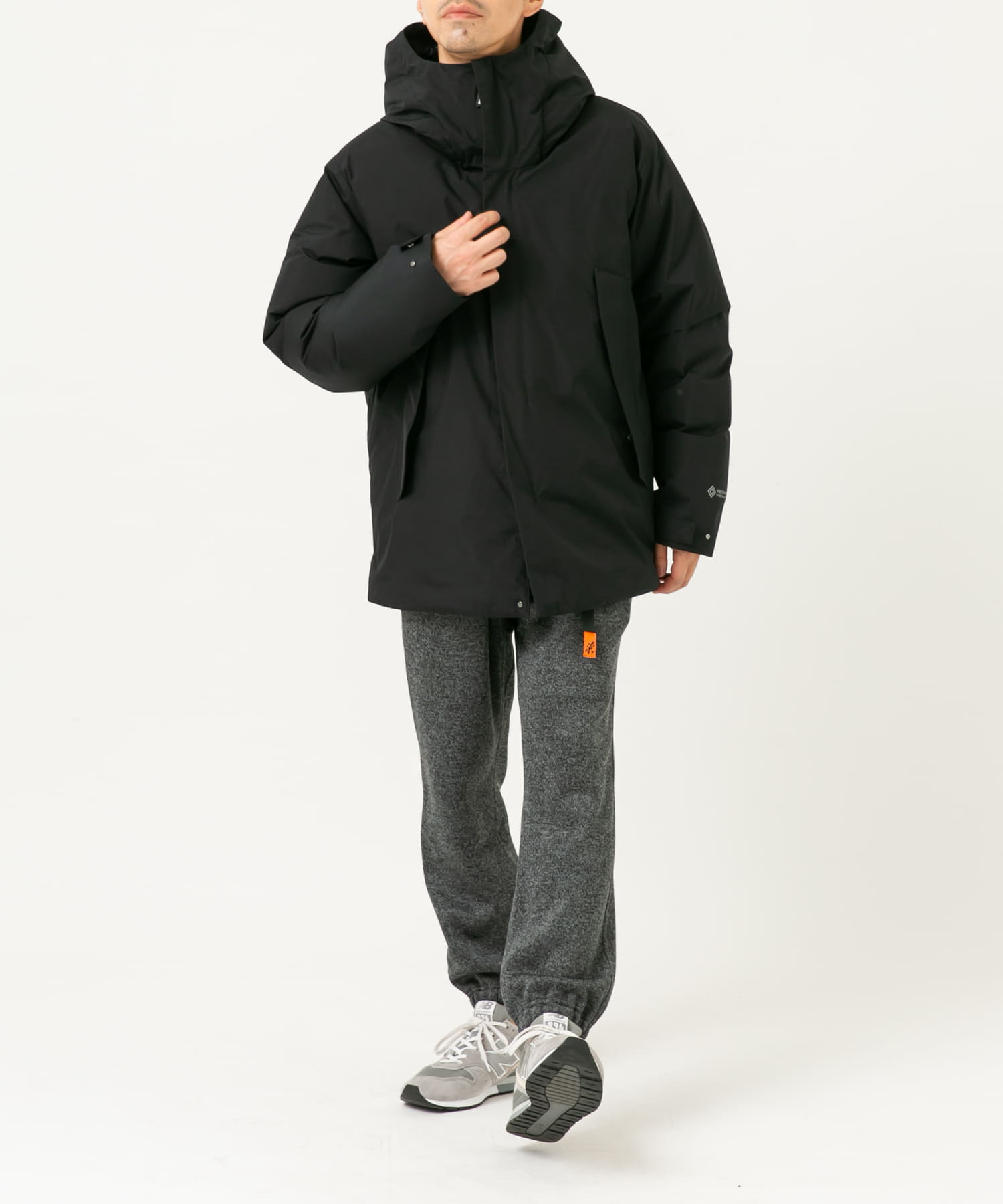 別注』+phenix WINDSTOPPER by GORE-TEX LABS ダウンジャケット(S NAVY