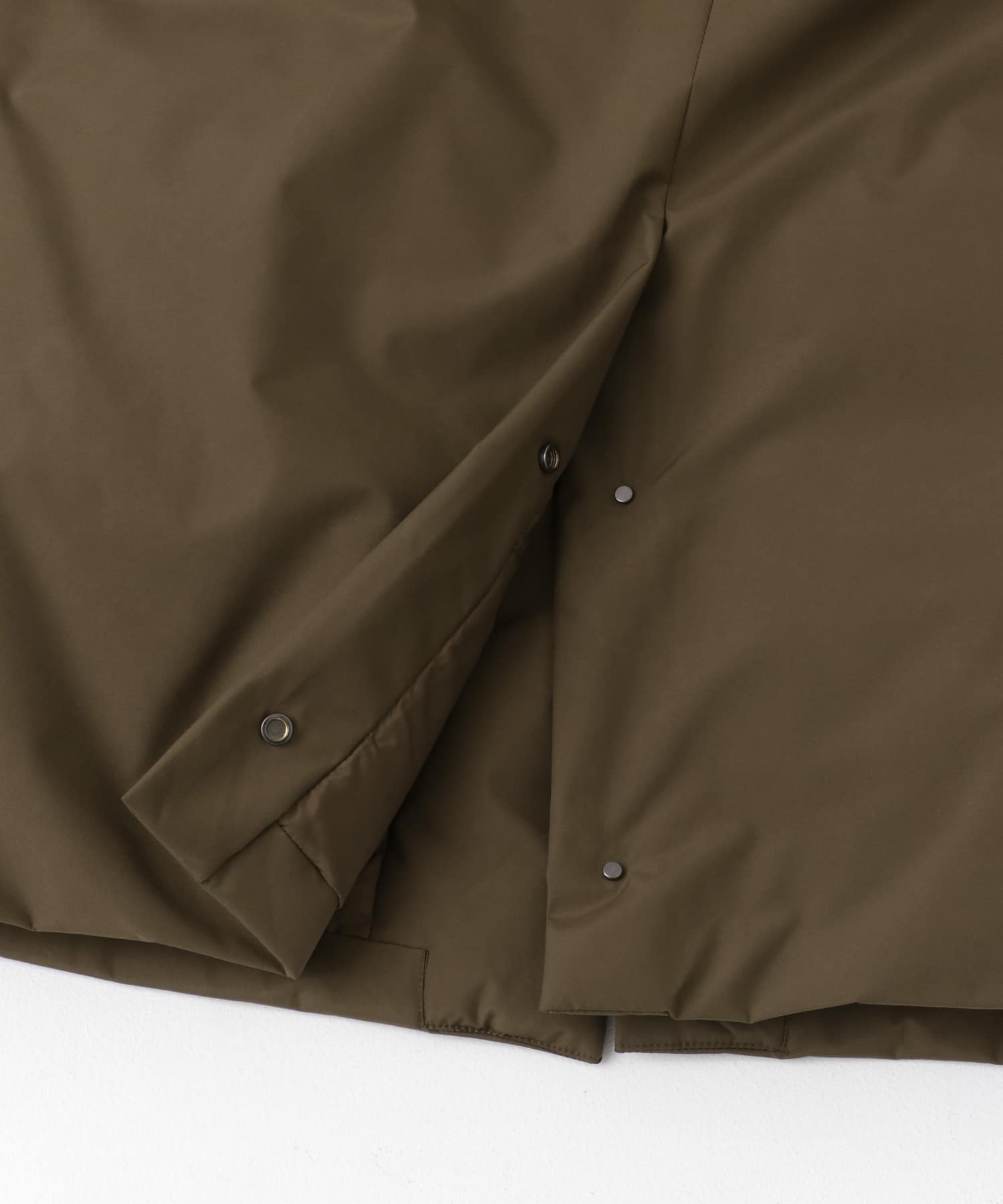 『別注』+phenix　WINDSTOPPER by GORE-TEX LABSスタンドダウンコート BROWN M