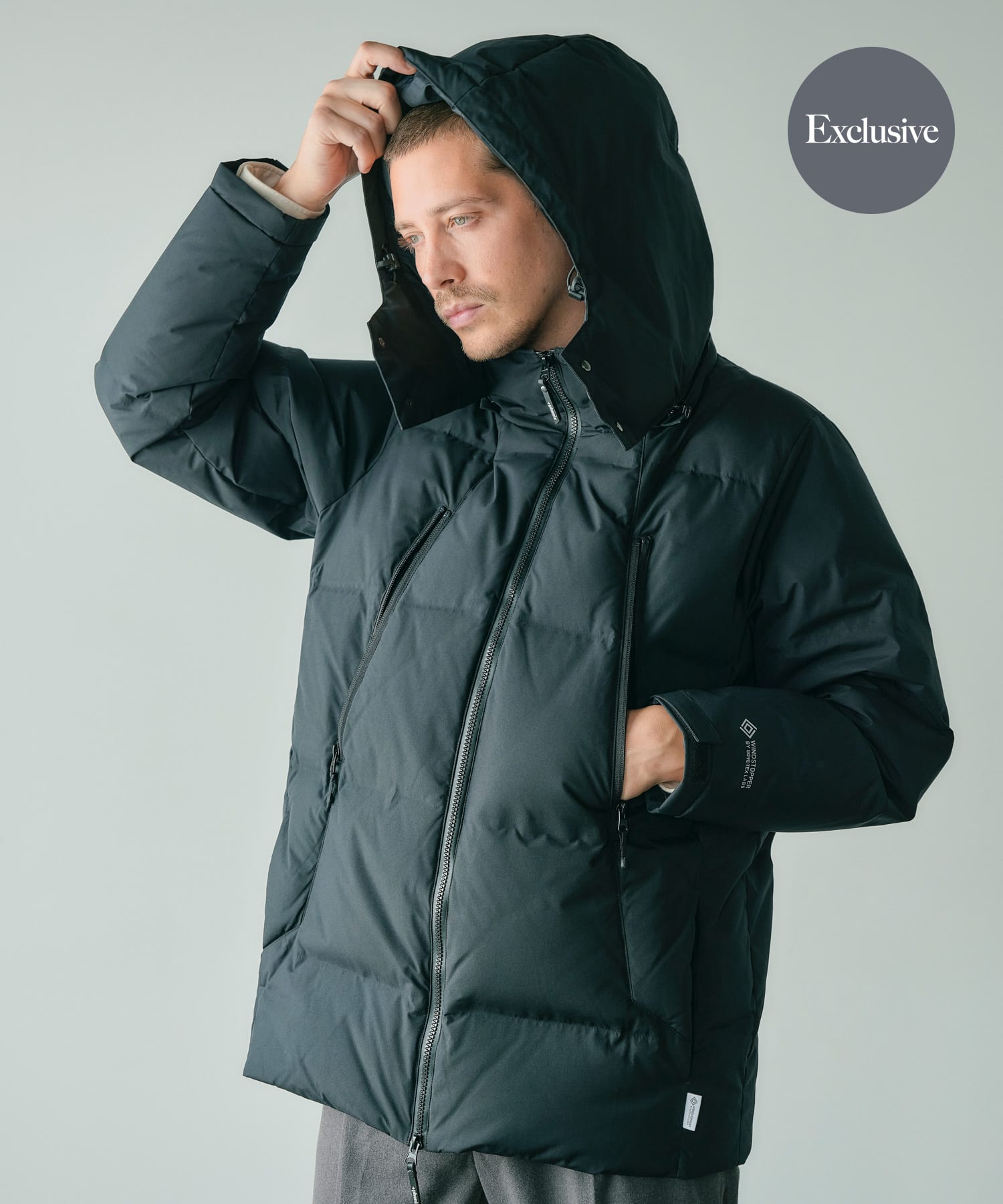 『別注』+phenix　WINDSTOPPER by GORE-TEX LABS 2WAYダウンJK