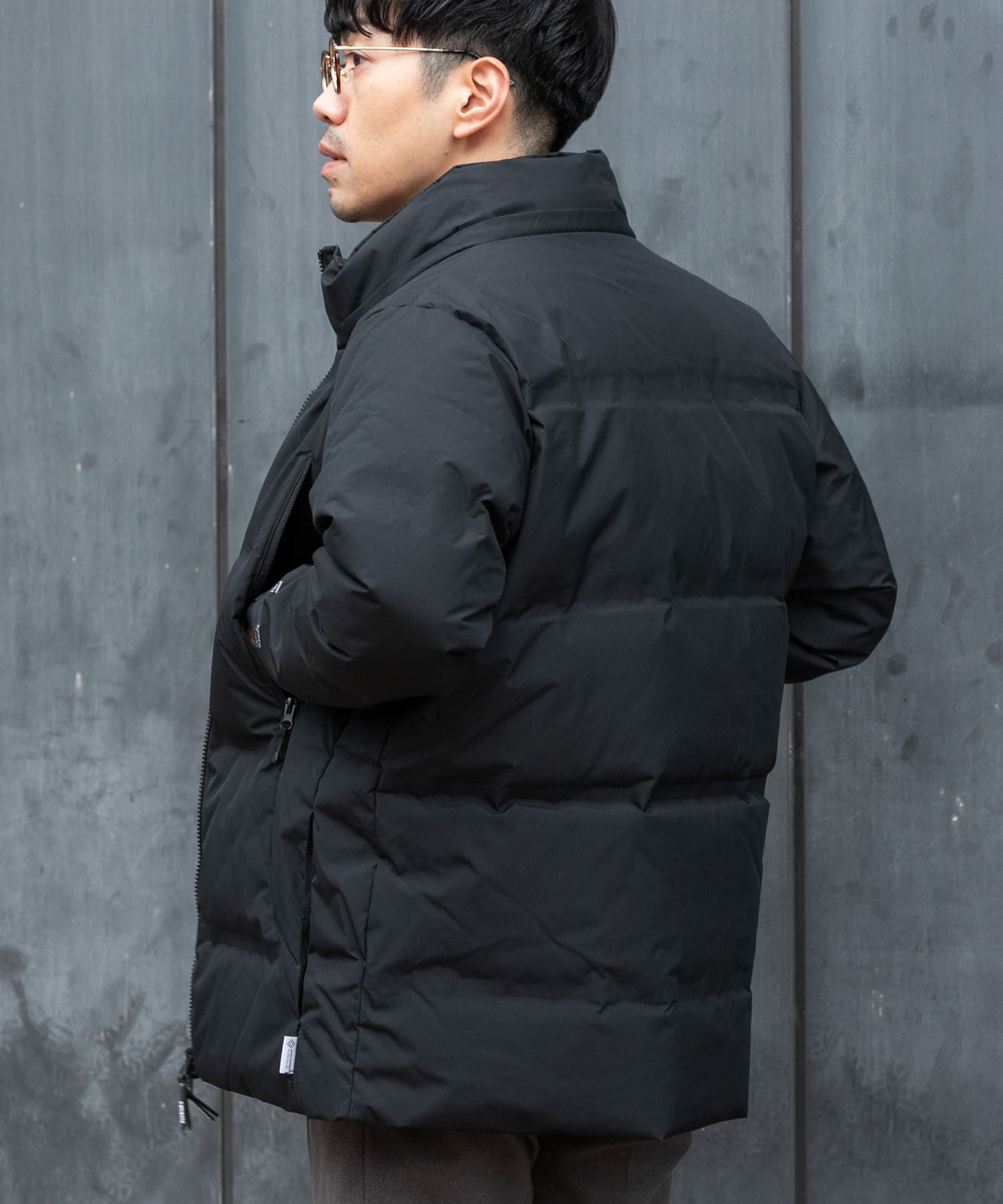 別注』+phenix WINDSTOPPER by GORE-TEX LABS 2WAYダウンJK(M BLACK 