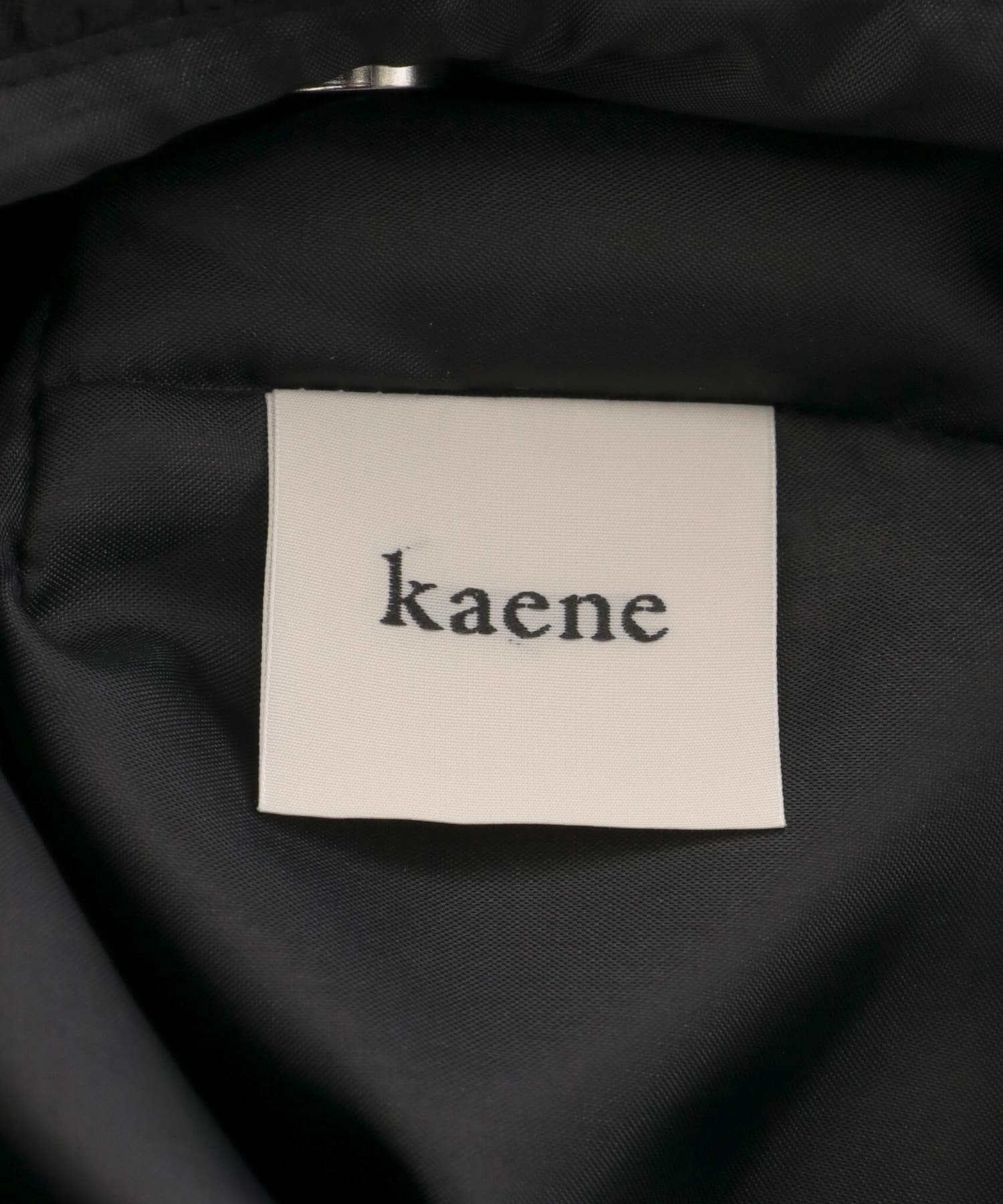 kaene　オーガンジー重ねリボンバッグ BK FREE